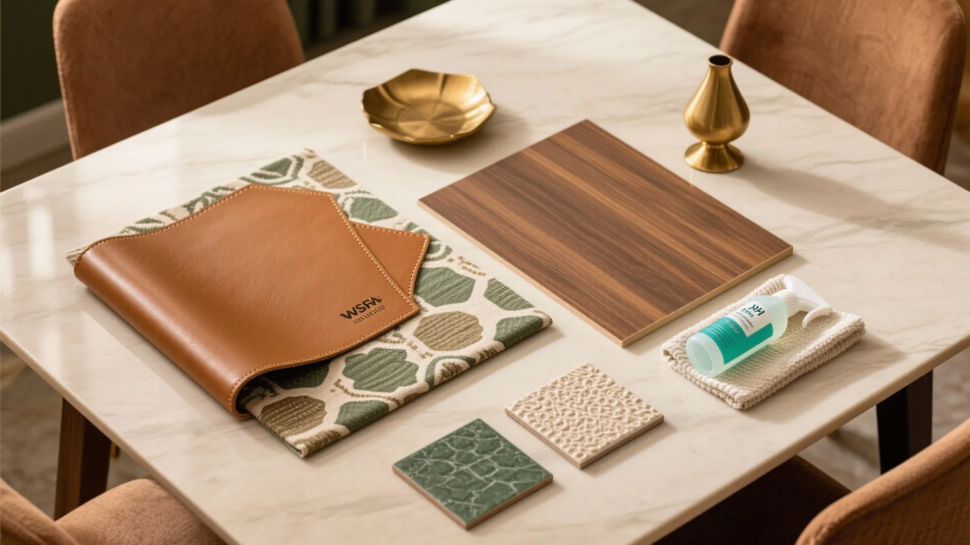 Textiles and Finishes: Easy Cleanup, Indian Character