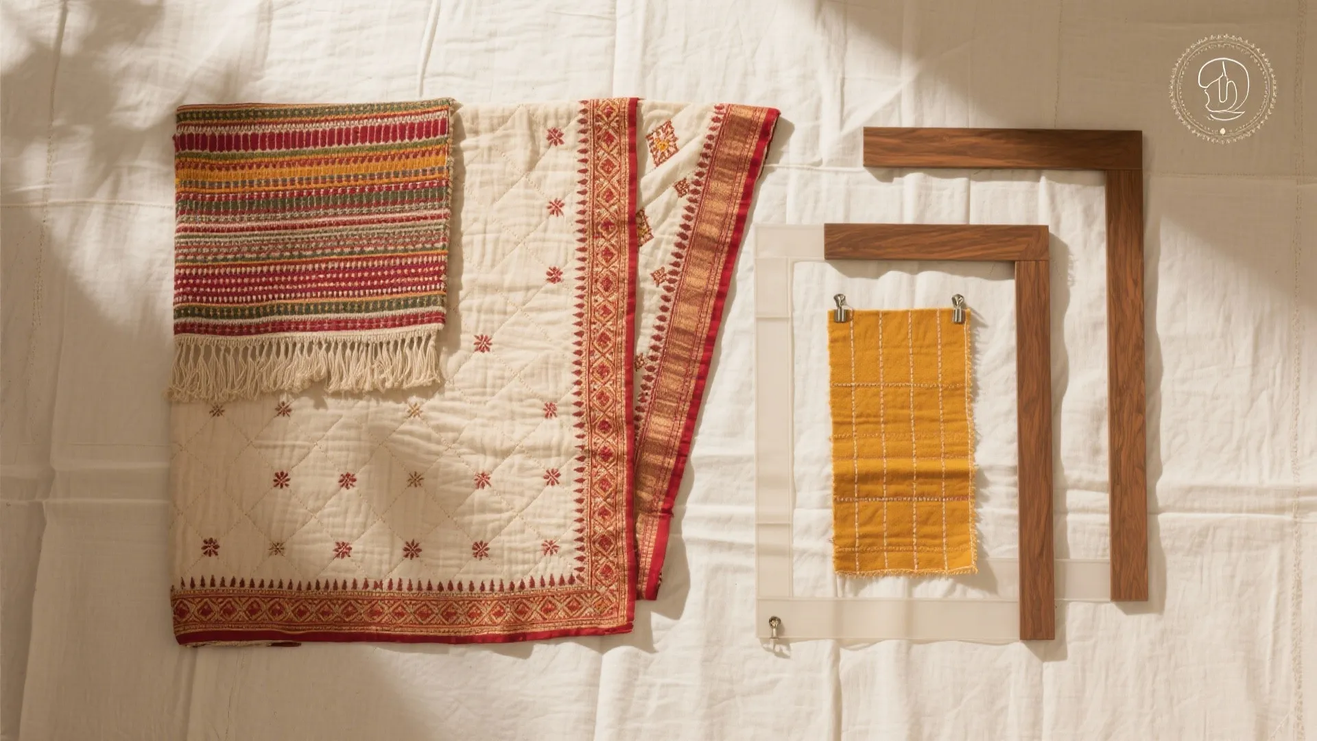Textile Backdrops: From Kantha to Ikat