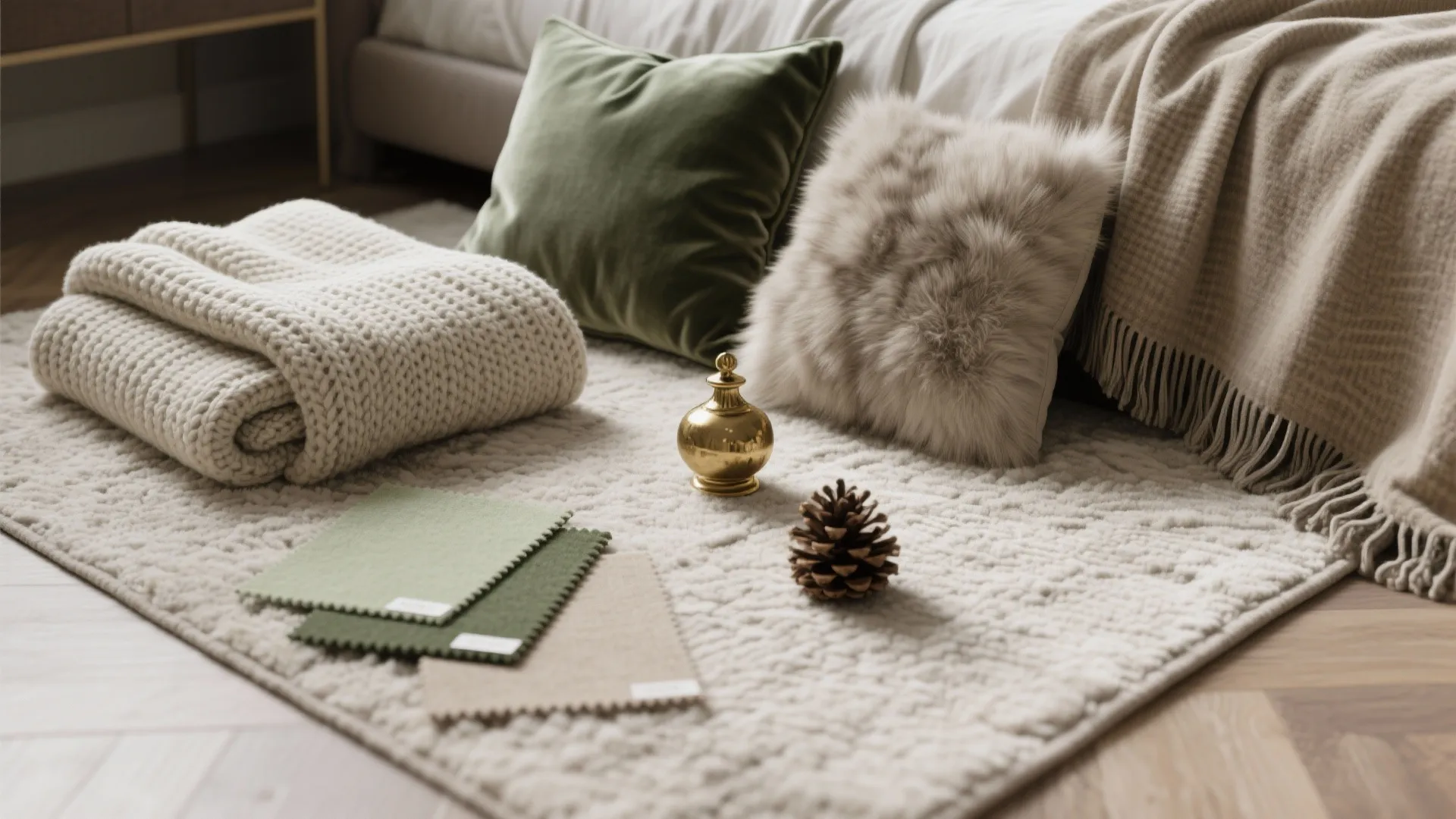 Layered Textiles and Cozy Corners