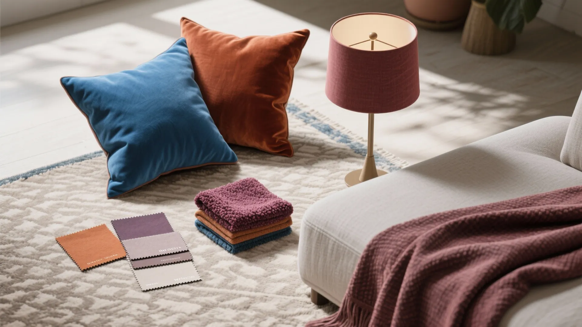 2) Swap-In Colour with Textiles and Décor