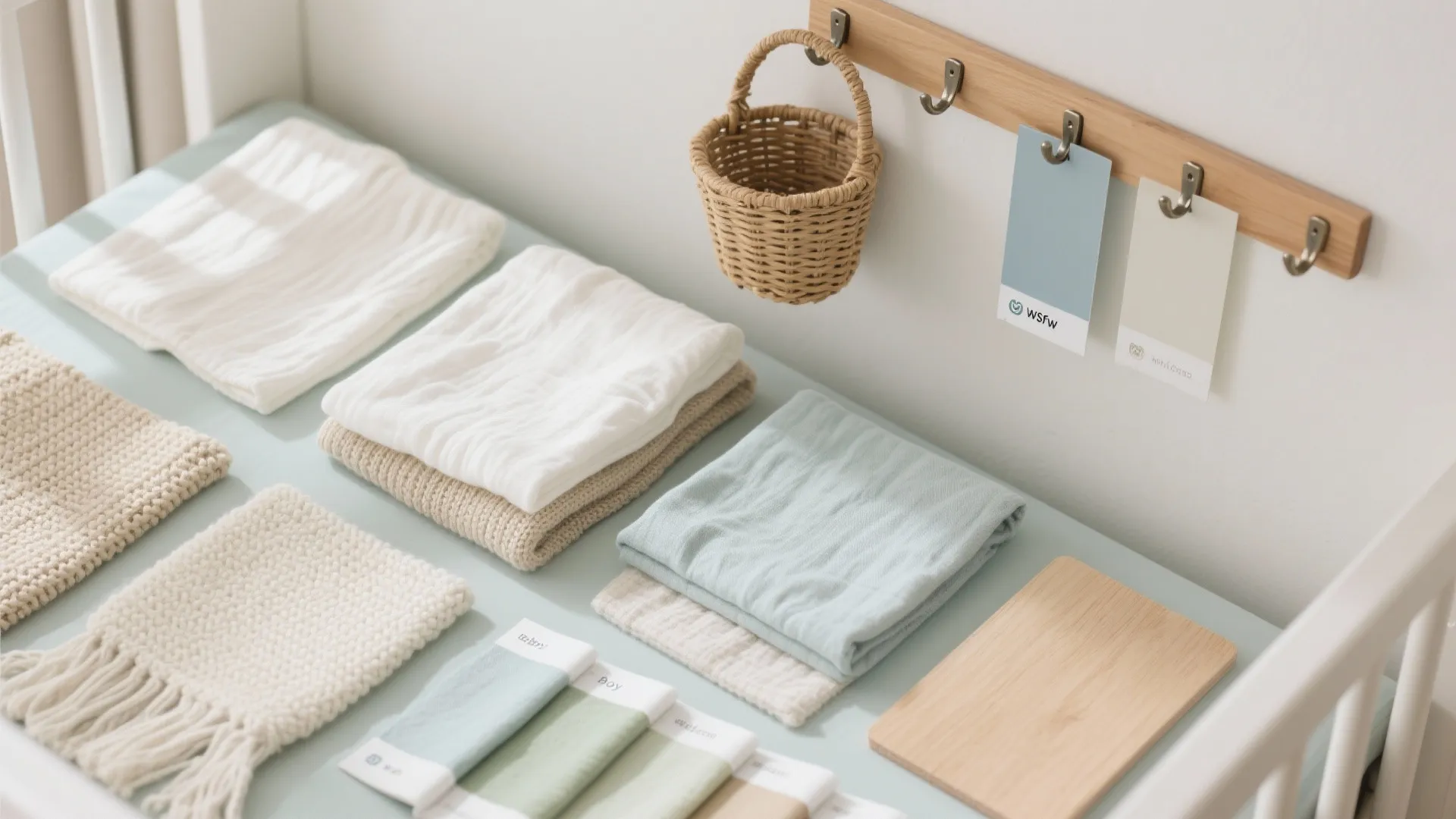 Textiles & Texture: Muslin, Knits, and Natural Wood