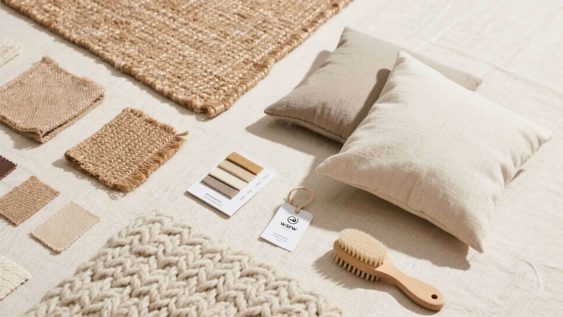 Texture-Rich Textiles Over New Furniture