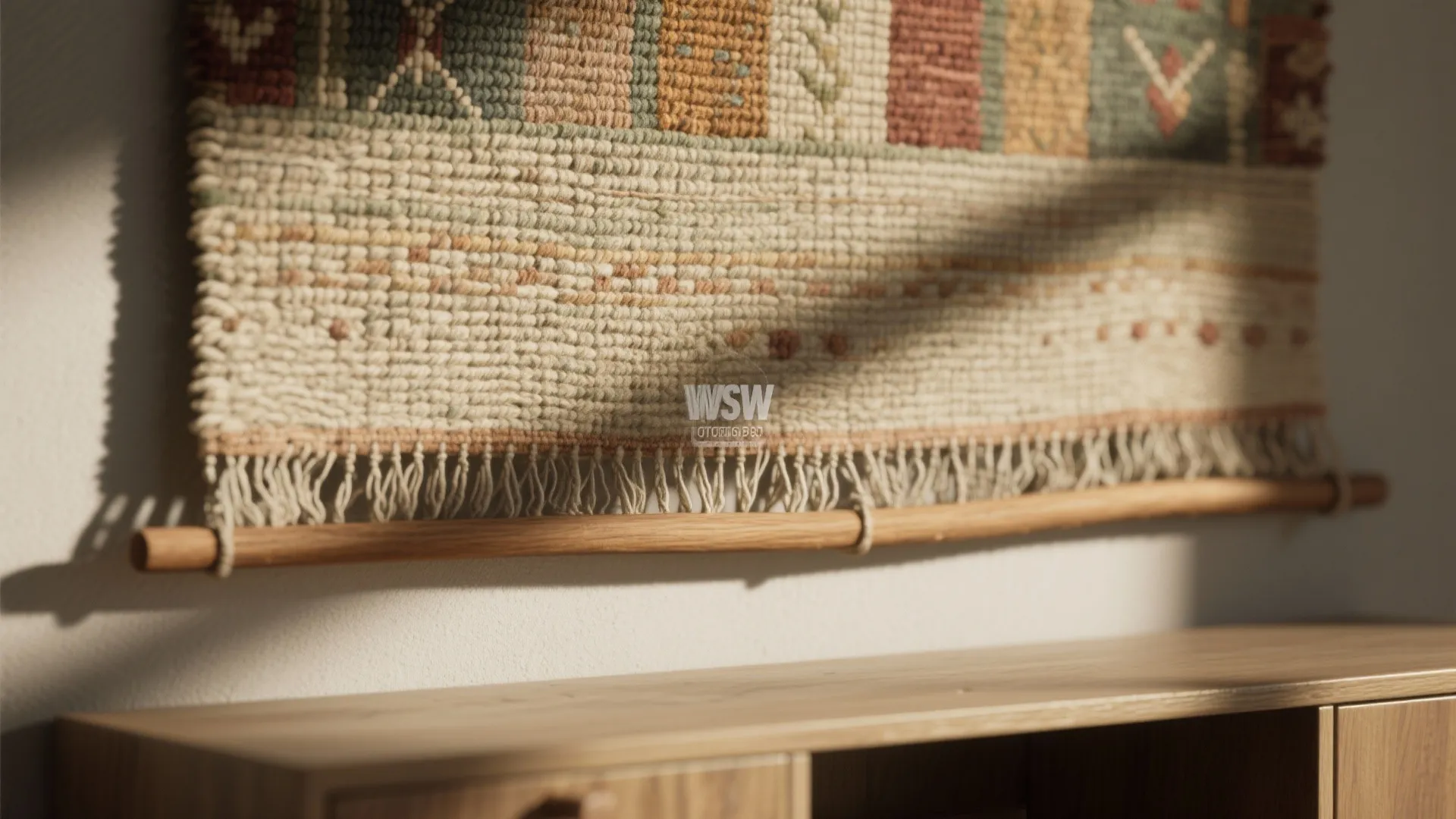 3. Textile hangings and woven pieces