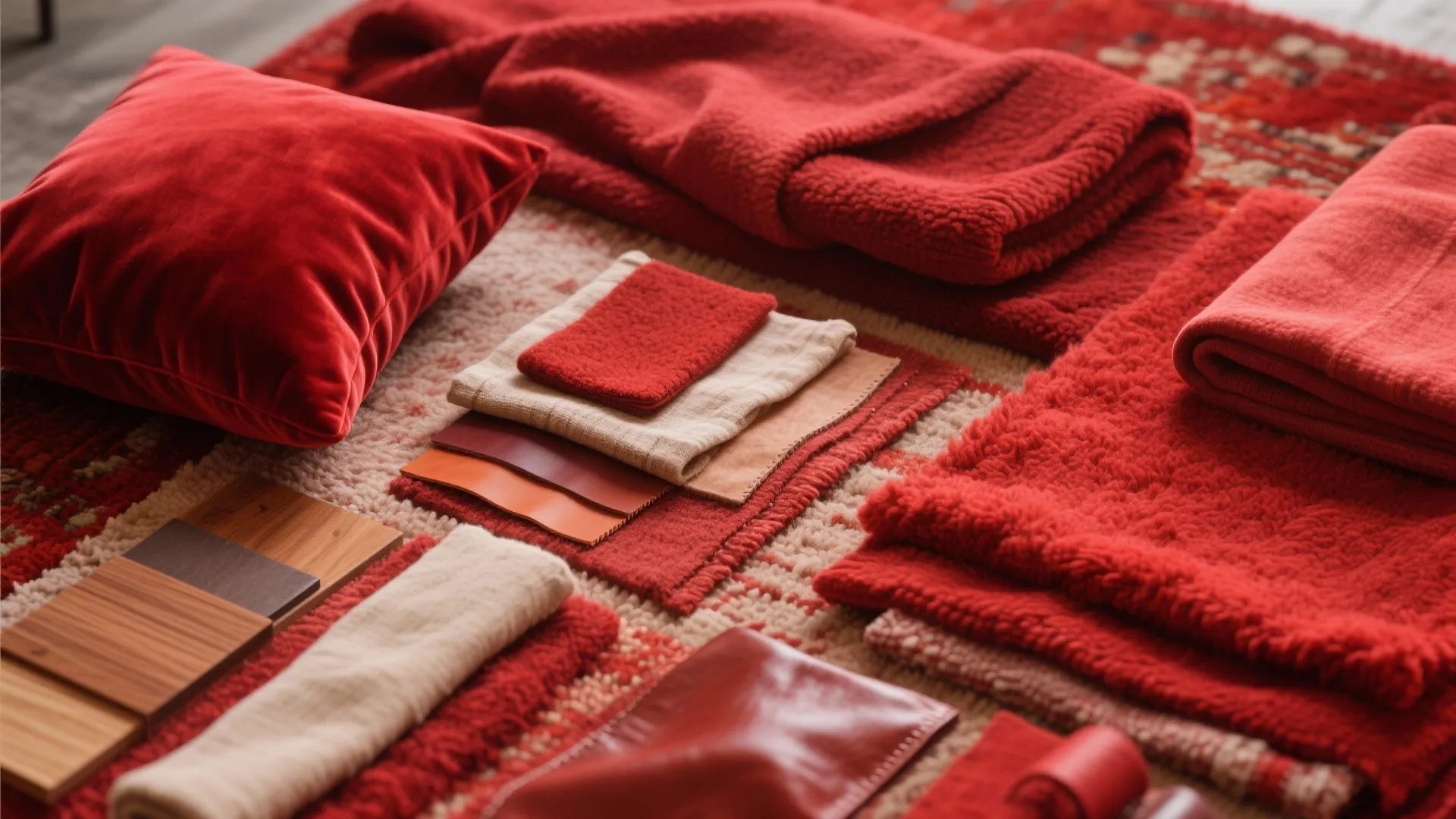 2. Tonal Layering Across Textiles