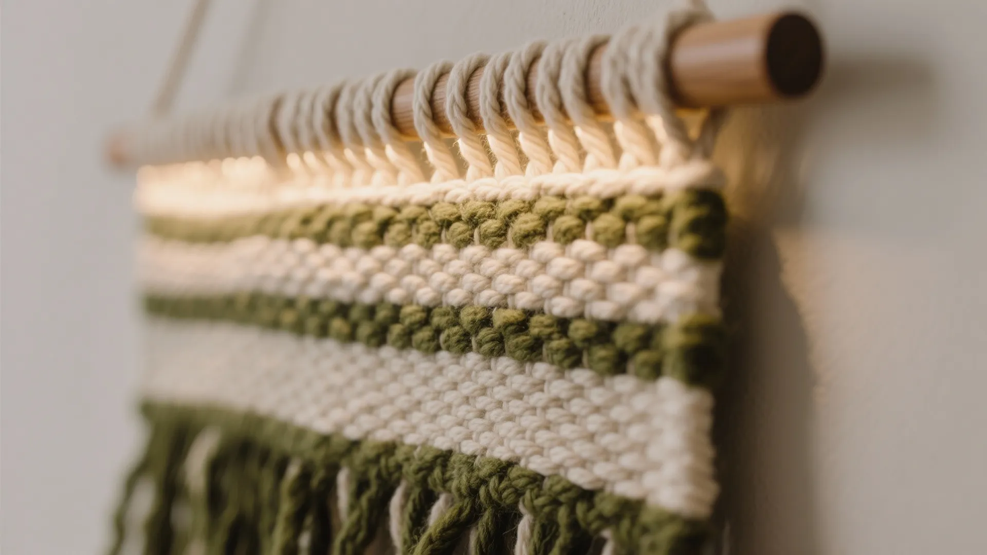 Textile Wall Hanging for Warmth and Acoustics