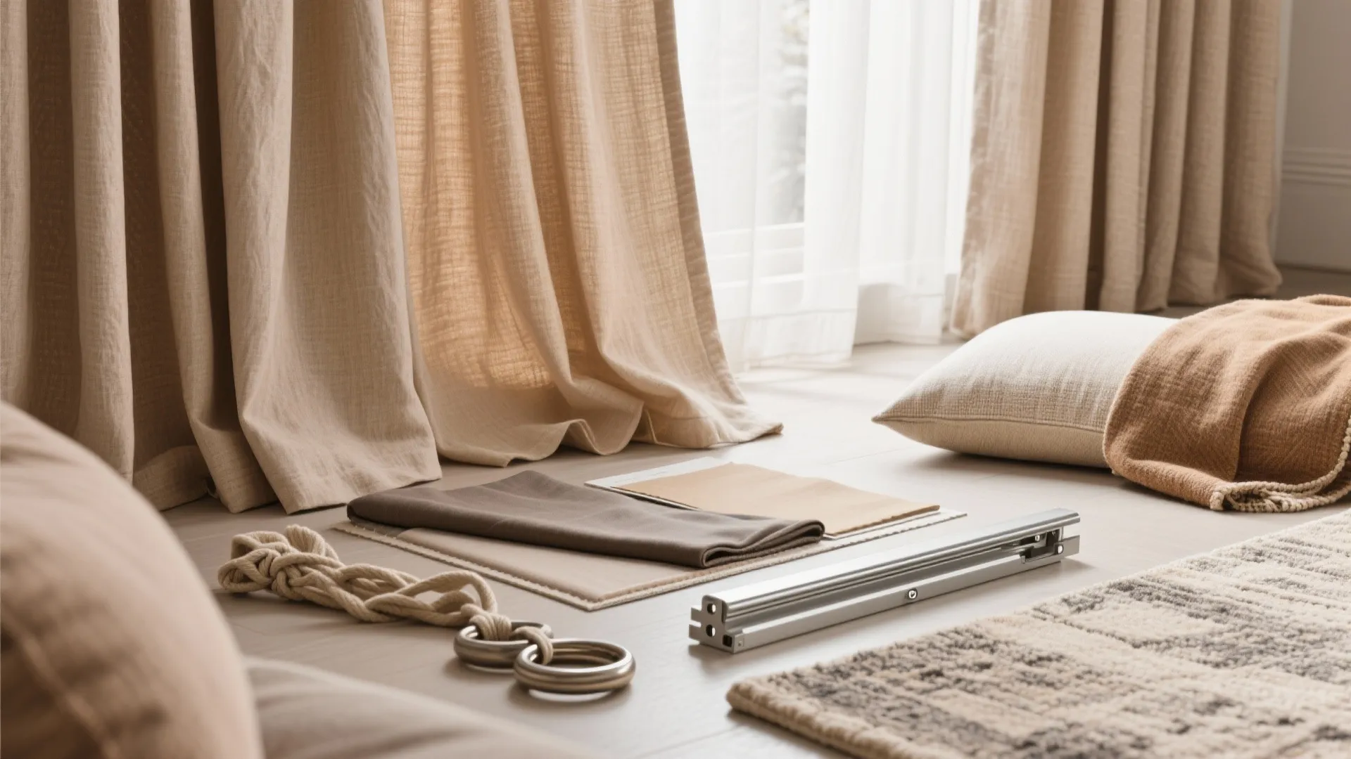 Textile dividers for warmth and budget control