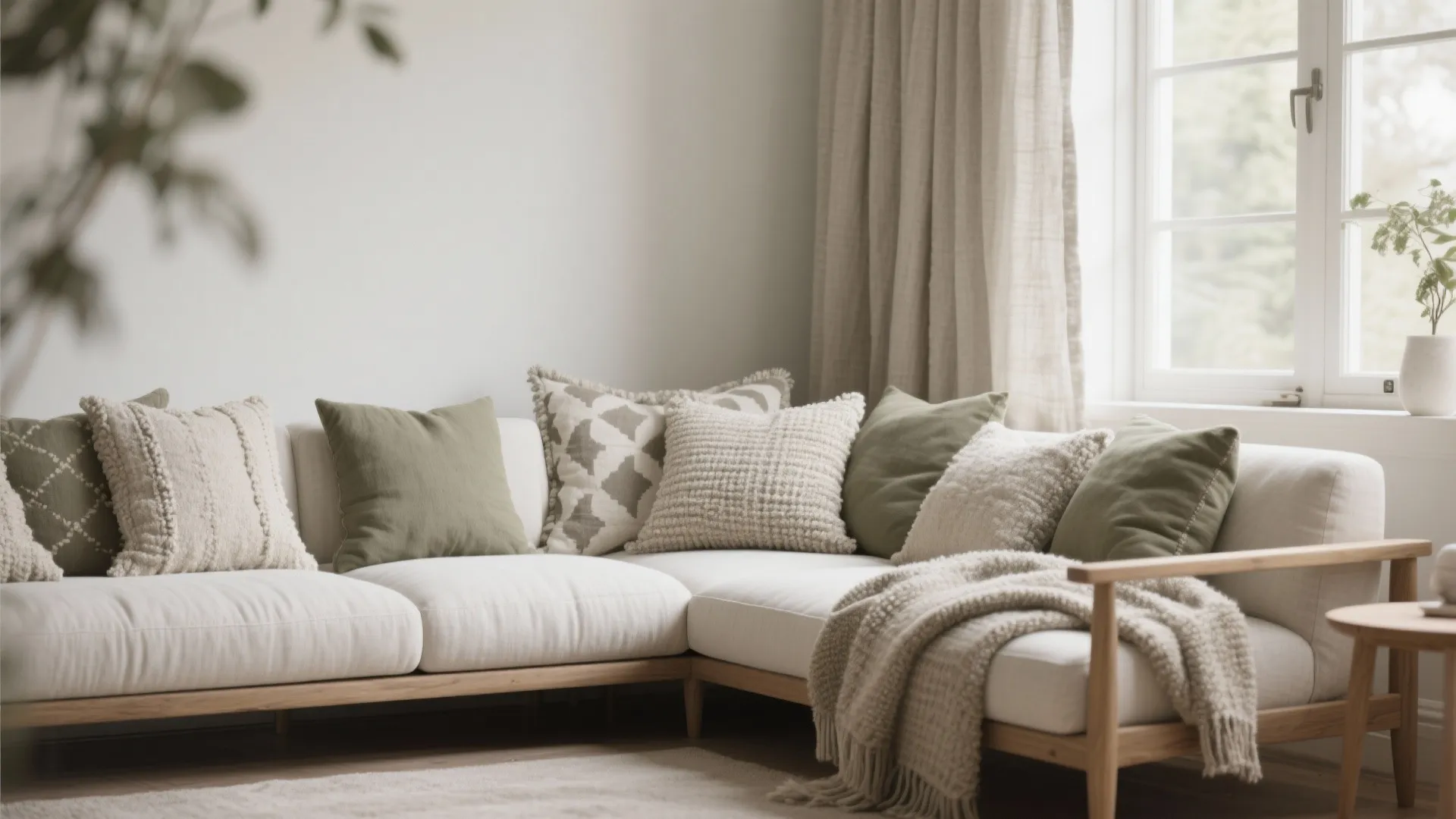 Textile Upgrades: Cushion Covers, Throws, Curtains, and Rugs