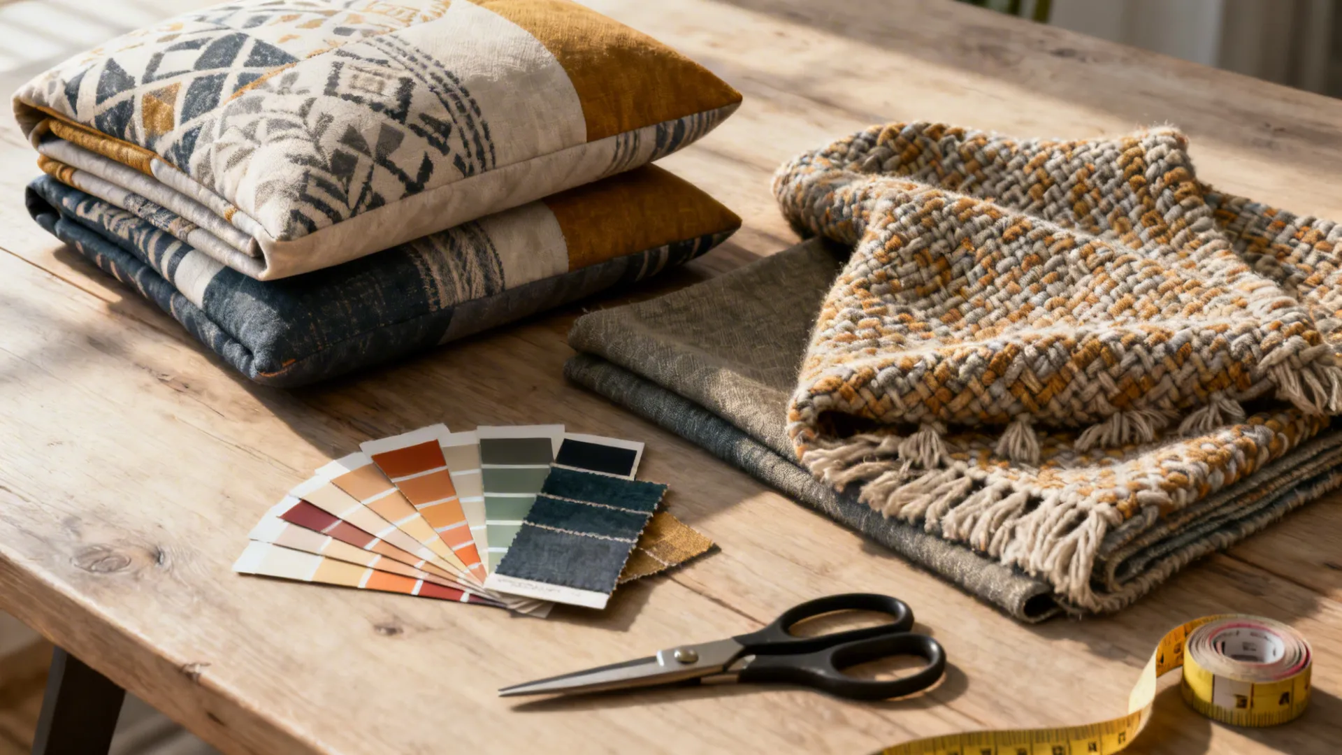 1. Swap covers and soft furnishings for instant refresh