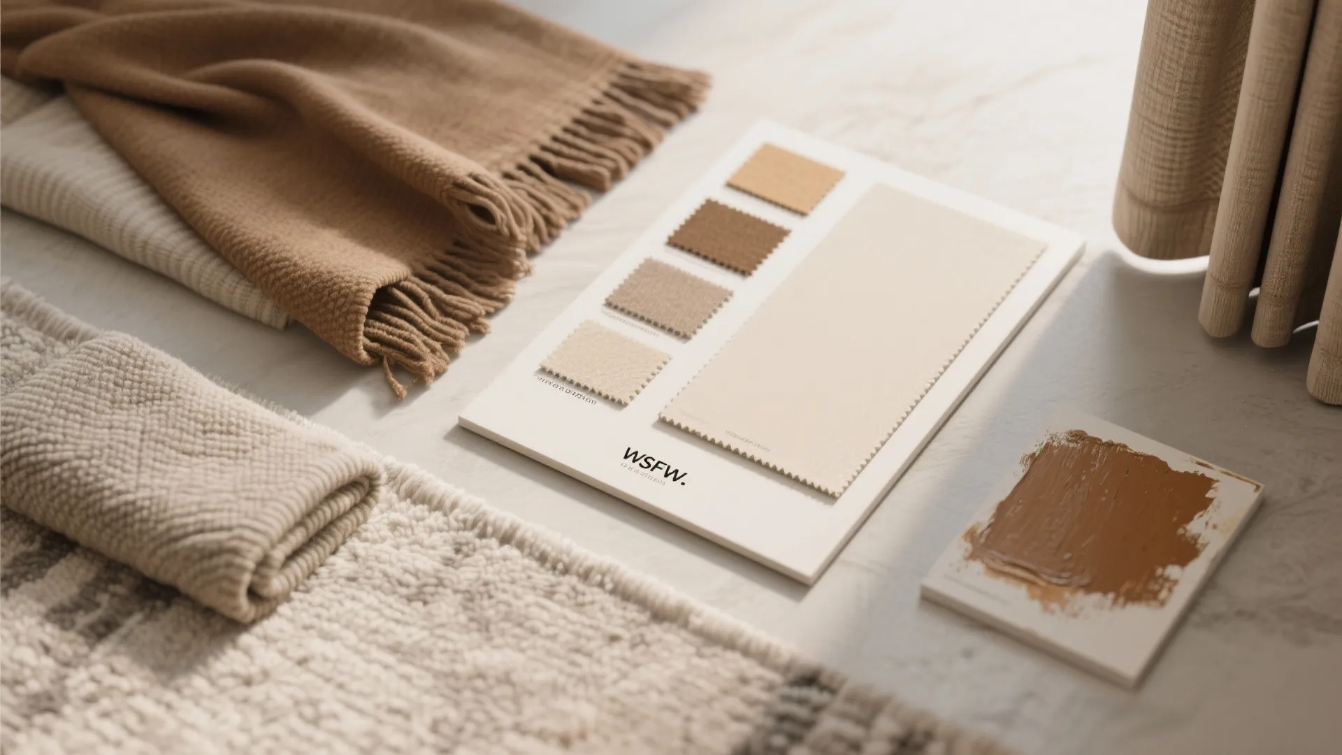 3. Check undertones with textiles and accessories