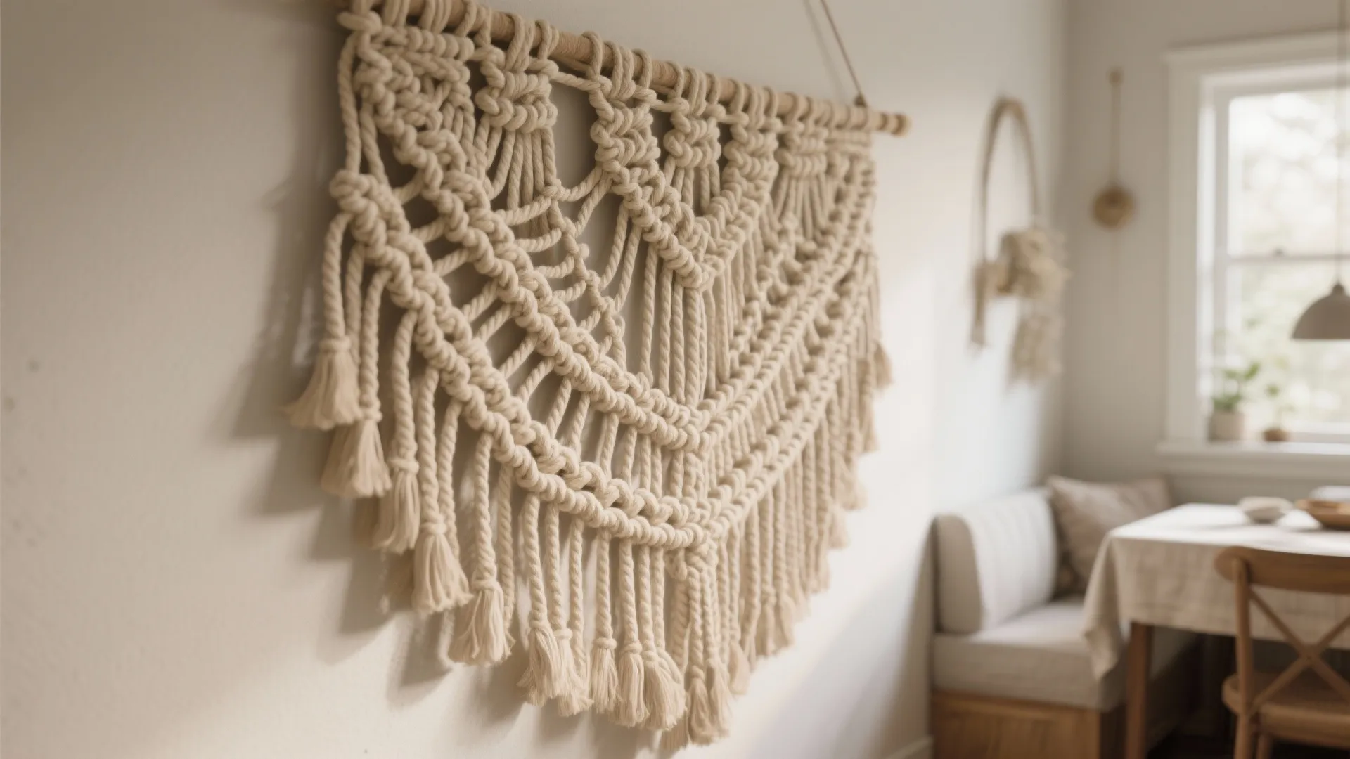 4. Textile Wall Hangings for Softness