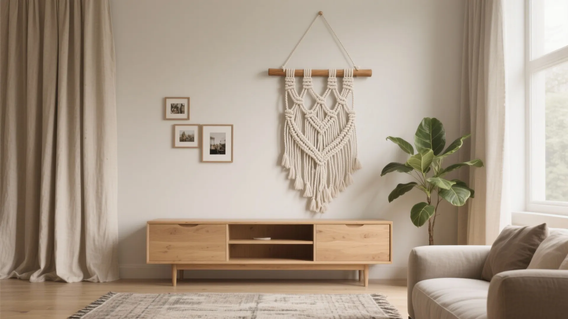 Textured Fabric or DIY Macramé Statement