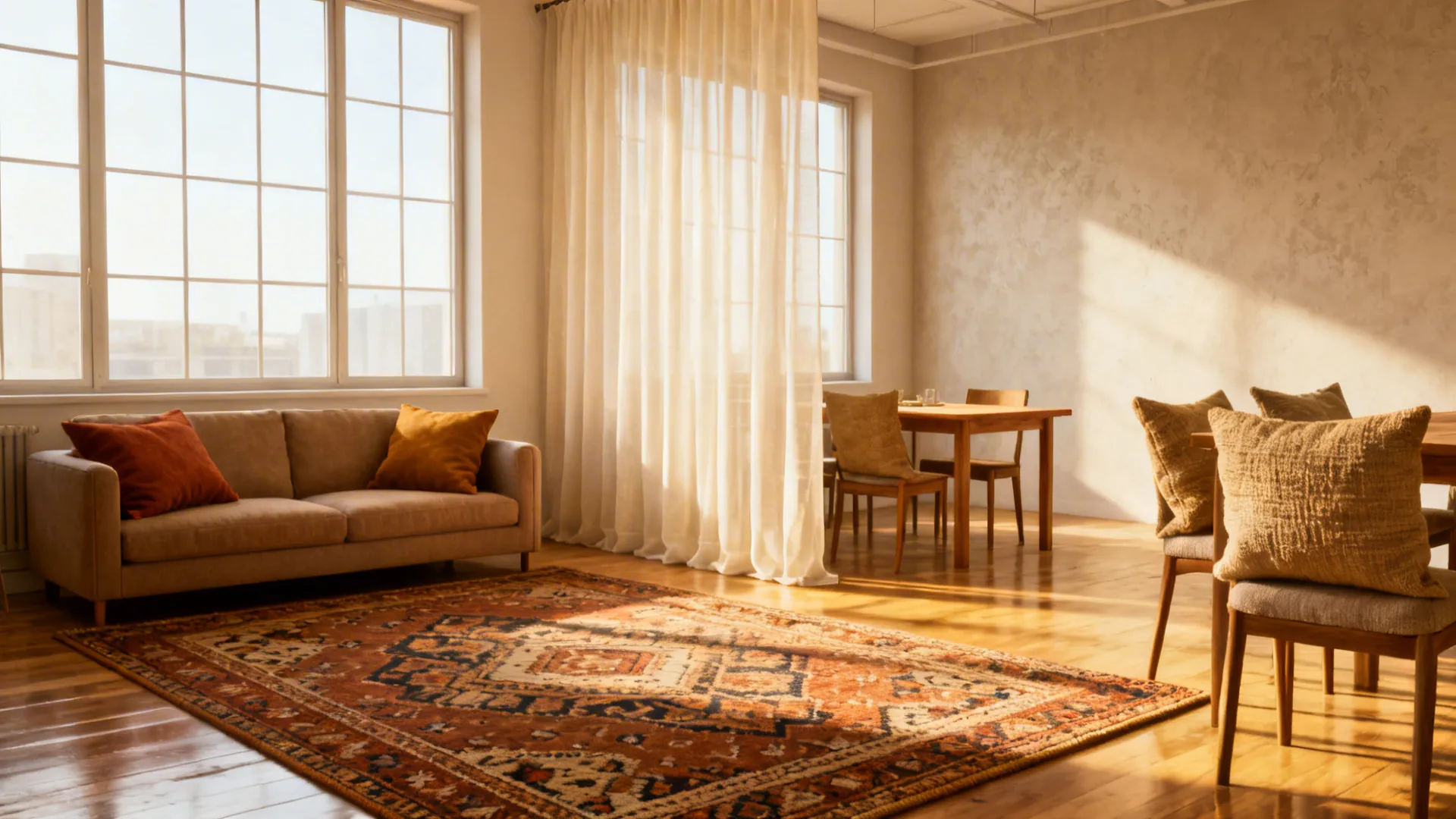 4. Use textiles to redefine zones