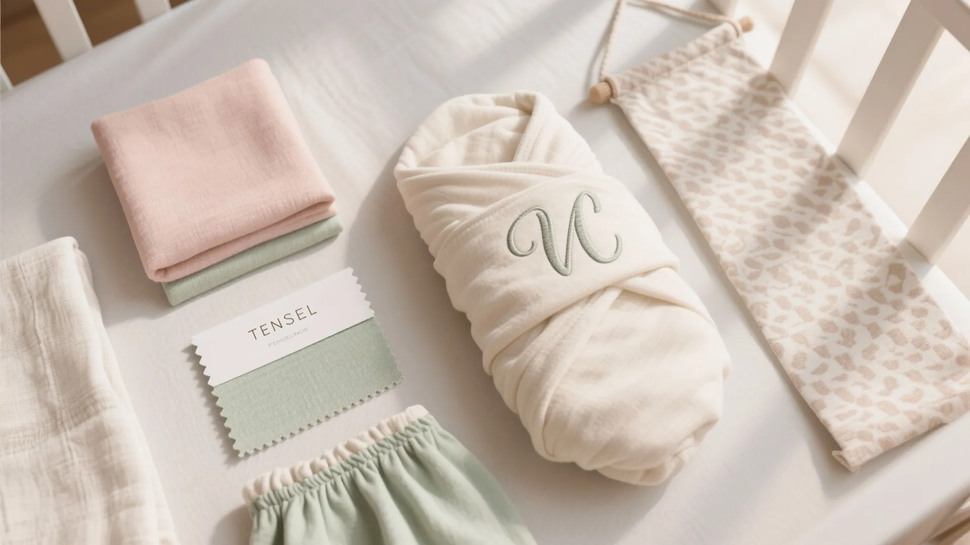 Personalized textiles: monograms, prints, and breathable layers