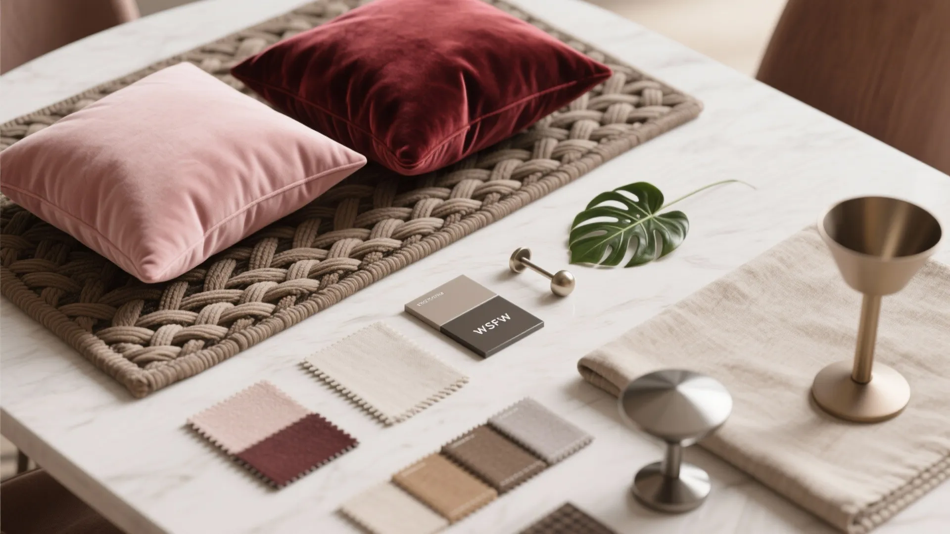 4. Textiles, Color Pops and Texture Mix