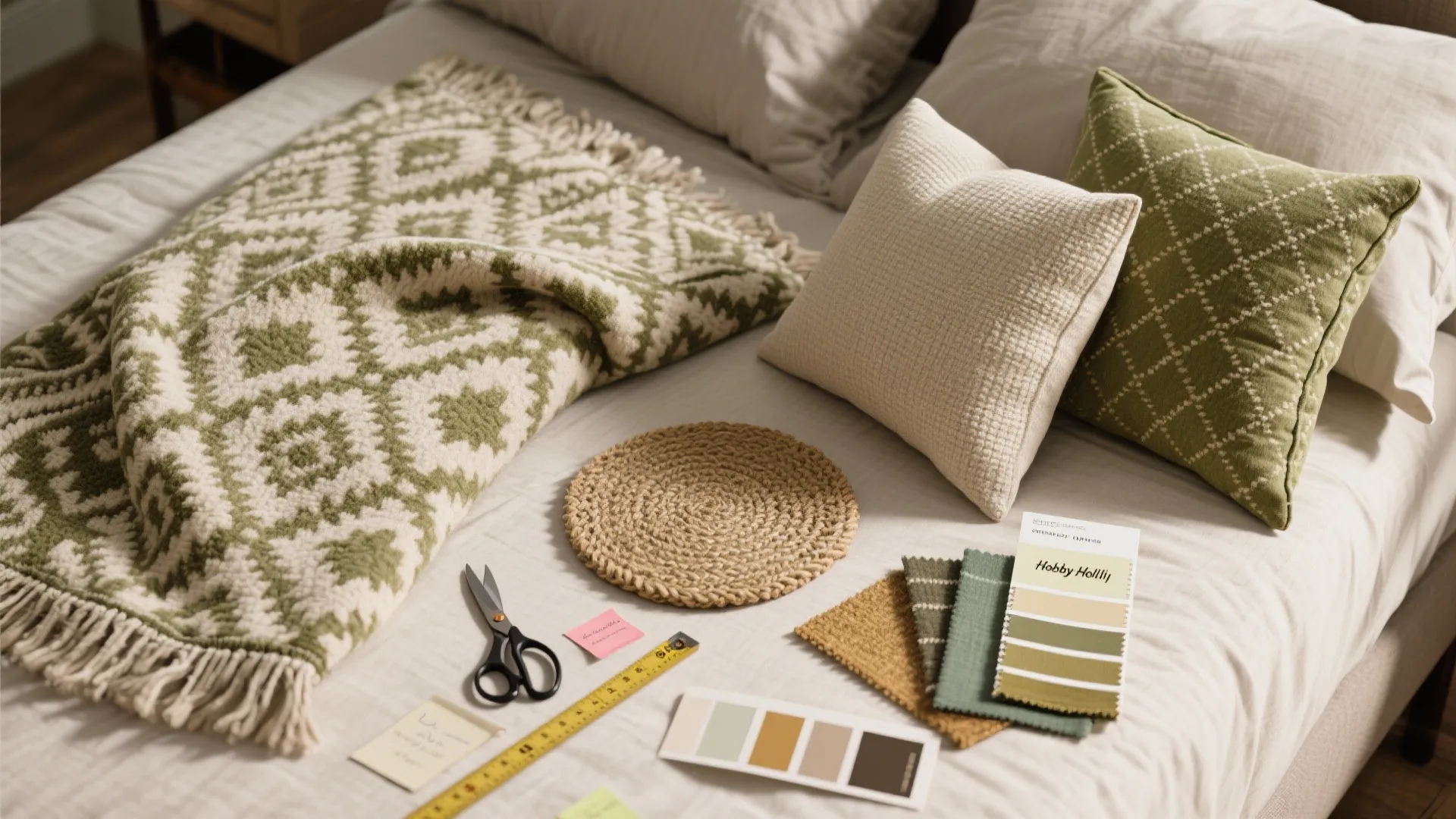 3. Cozy textiles and layering