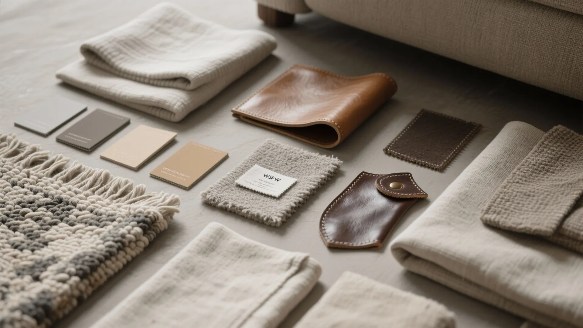 4. Upholstery and textiles that age well