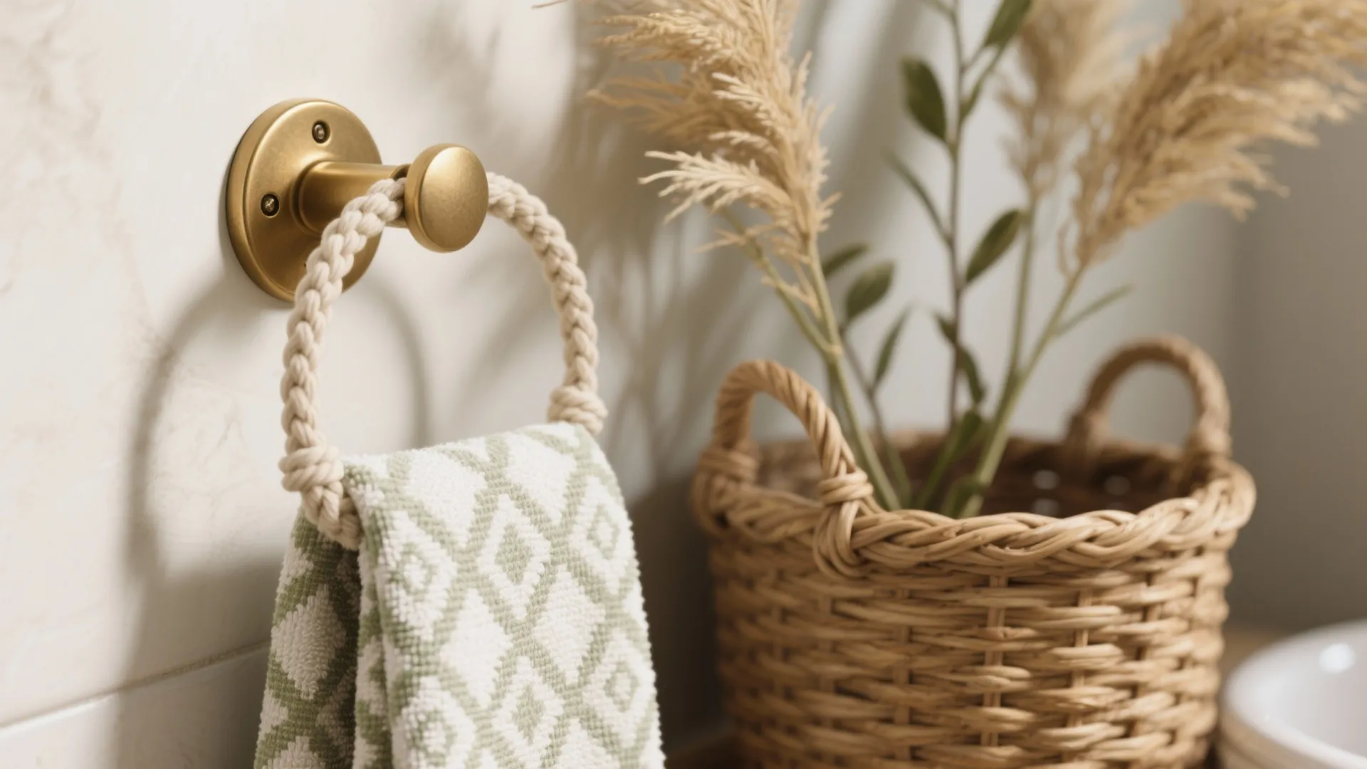 4. Textiles, greenery, and hobby craft accents