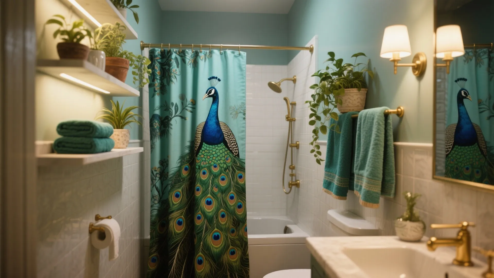 5. Textiles, Greenery and Layered Lighting