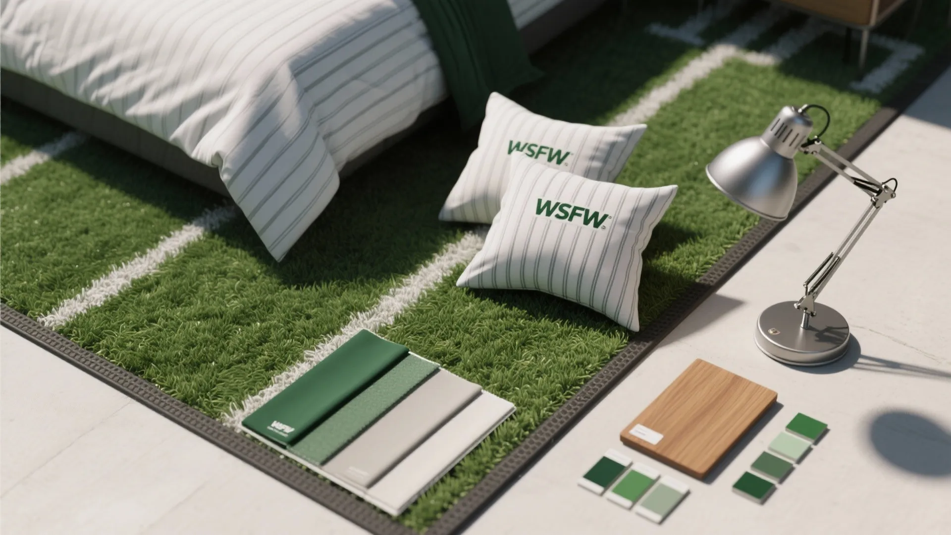 4. Field-Inspired Textiles & Lighting