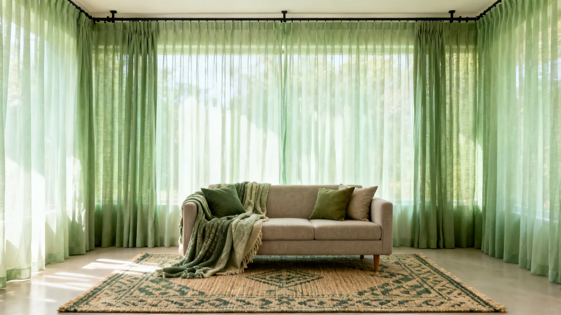 Idea 4: Textiles That Cheat Scale—Rugs, Curtains, and Throws