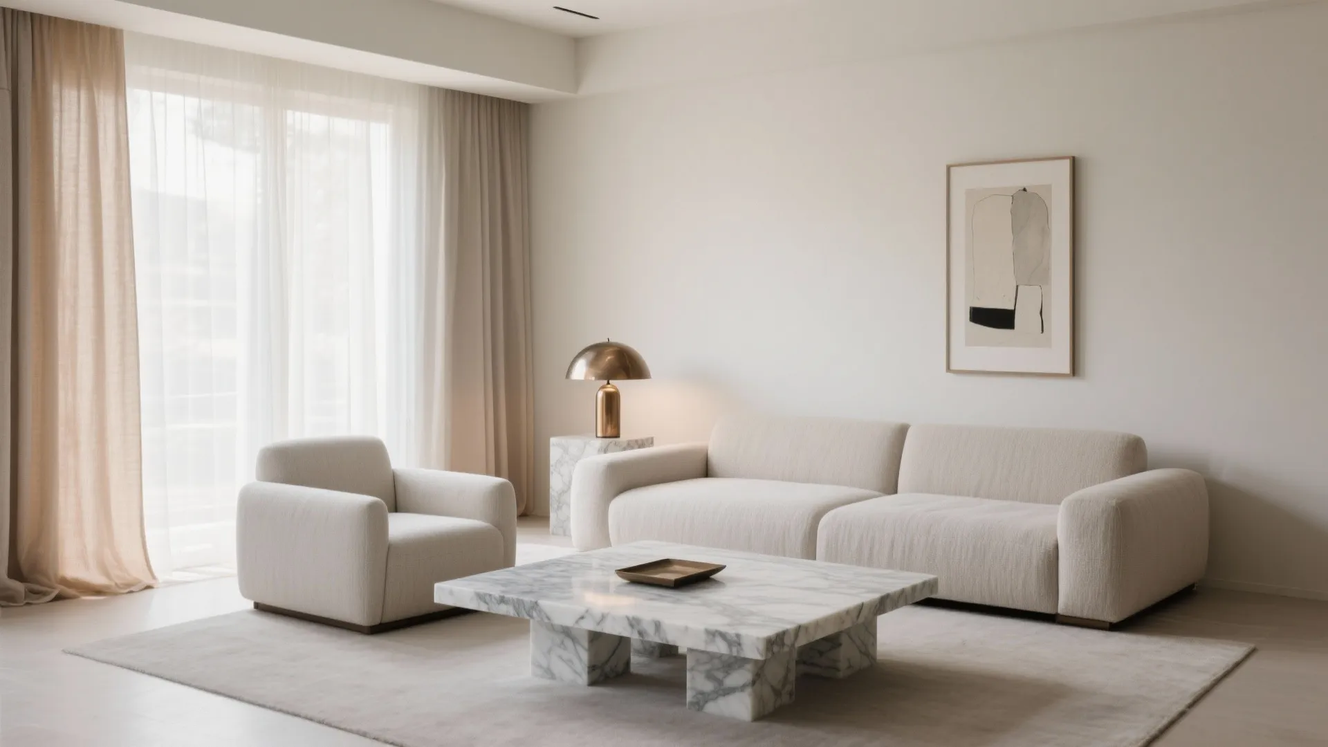 Textural Minimalism with Noble Materials