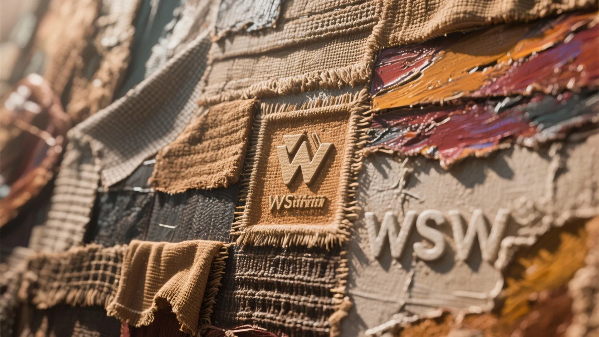 4. Textural, Mixed-media Statement Piece