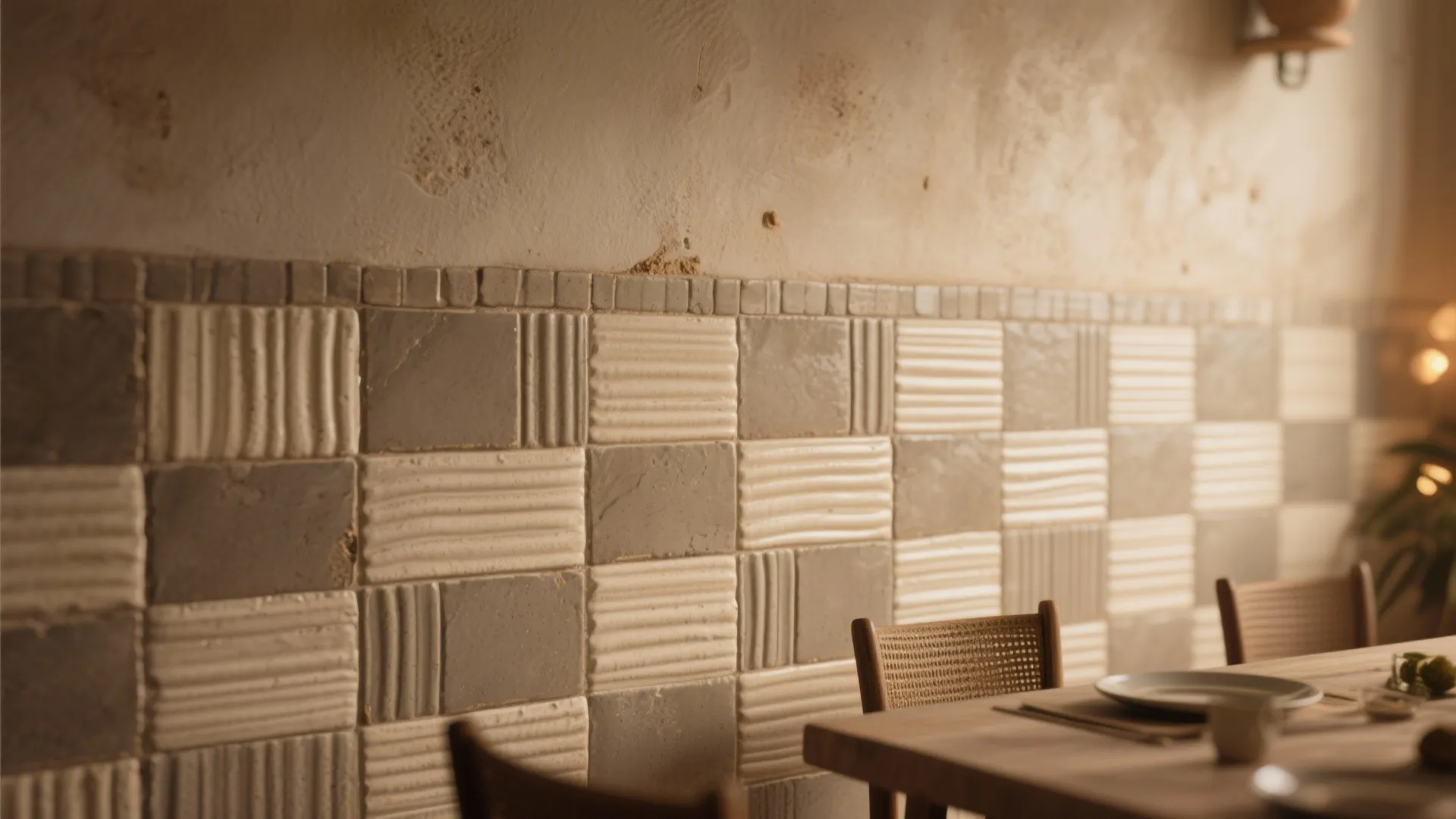 3) Textural neutrals that catch the light