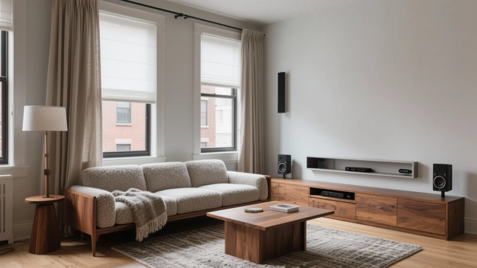 Textural Warmth With Quiet Tech