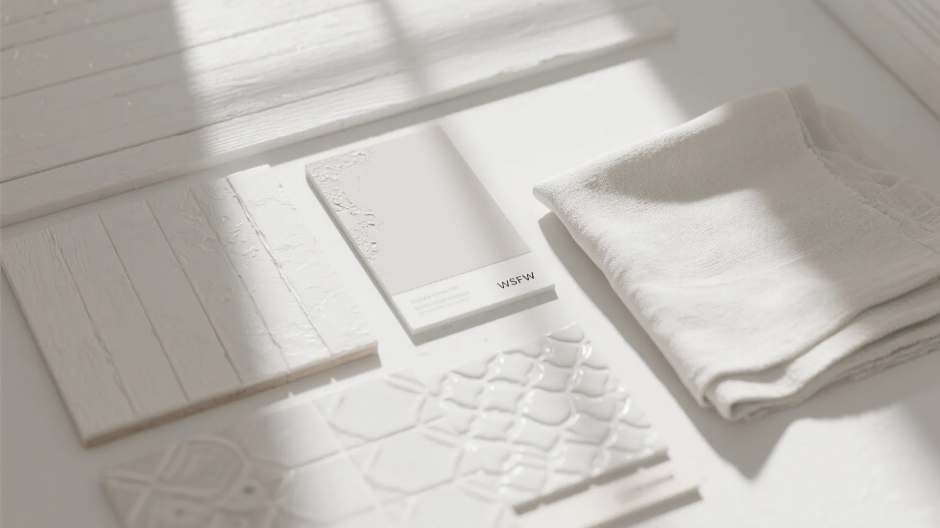 Accent with texture, not color