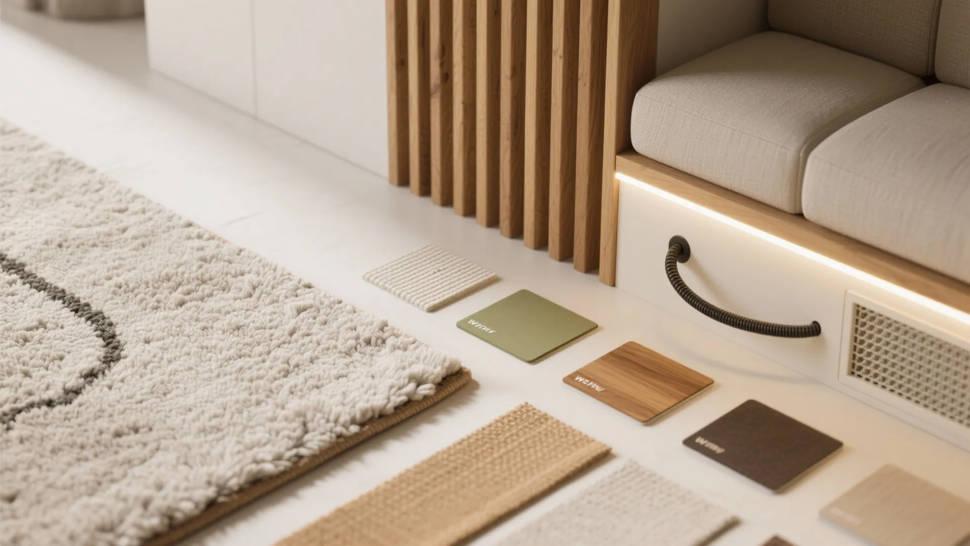 Texture, acoustics, and kid-proof finishes