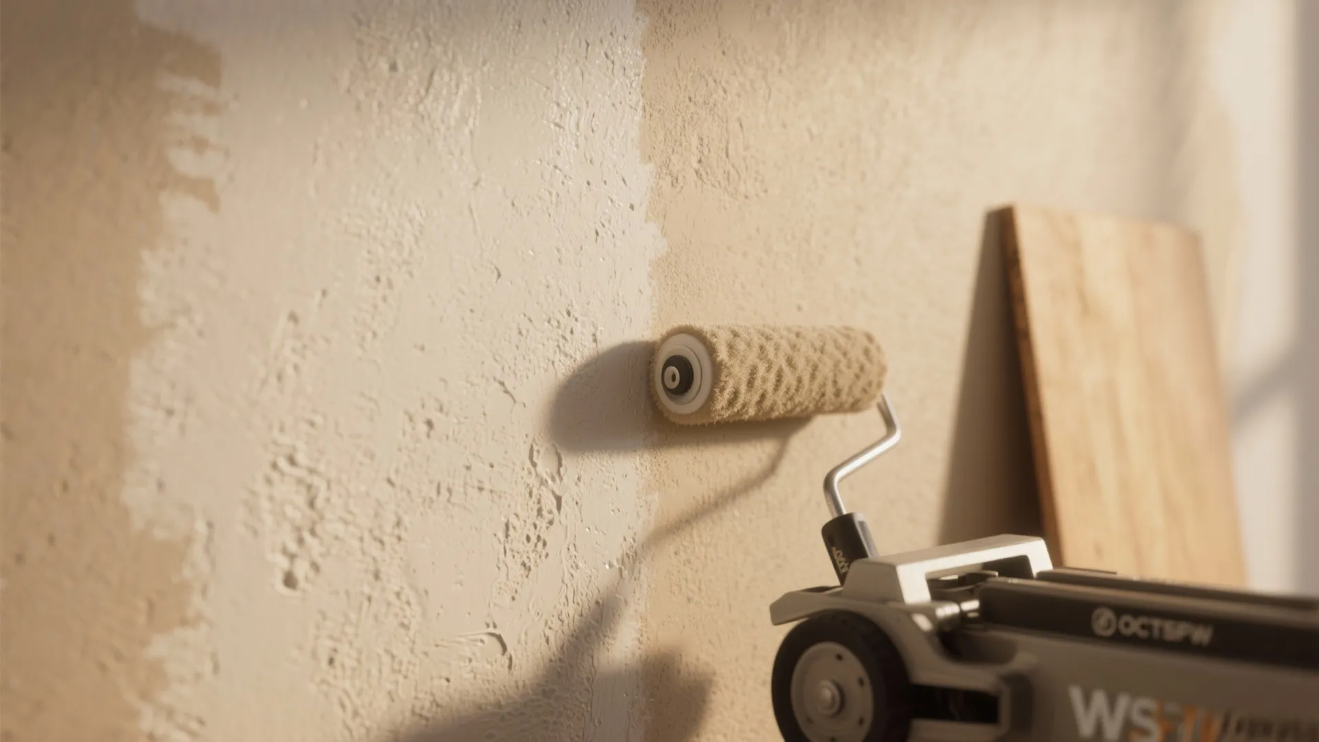 4. Textured finishes with attachments