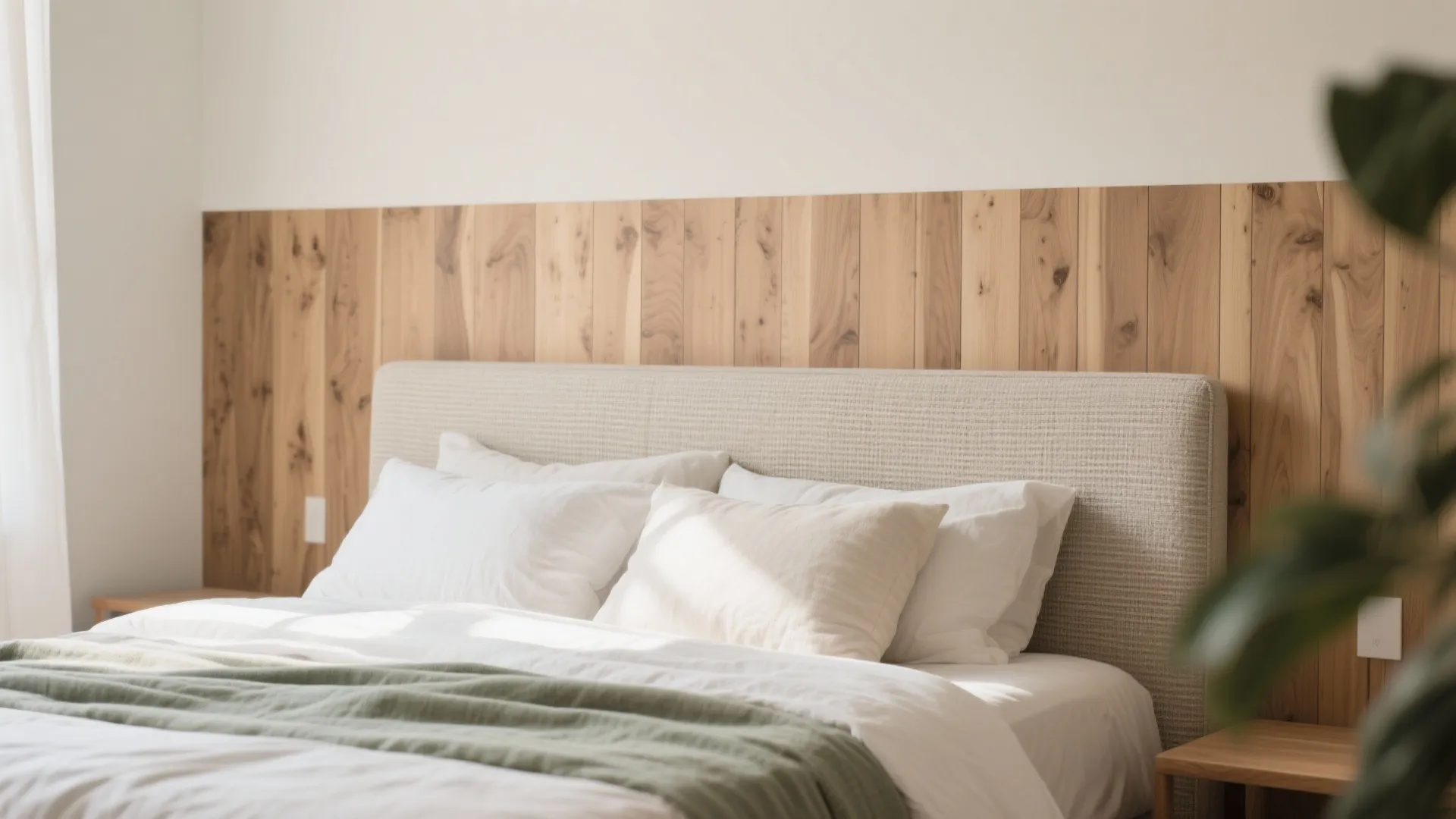 Faux material wall stickers for texture