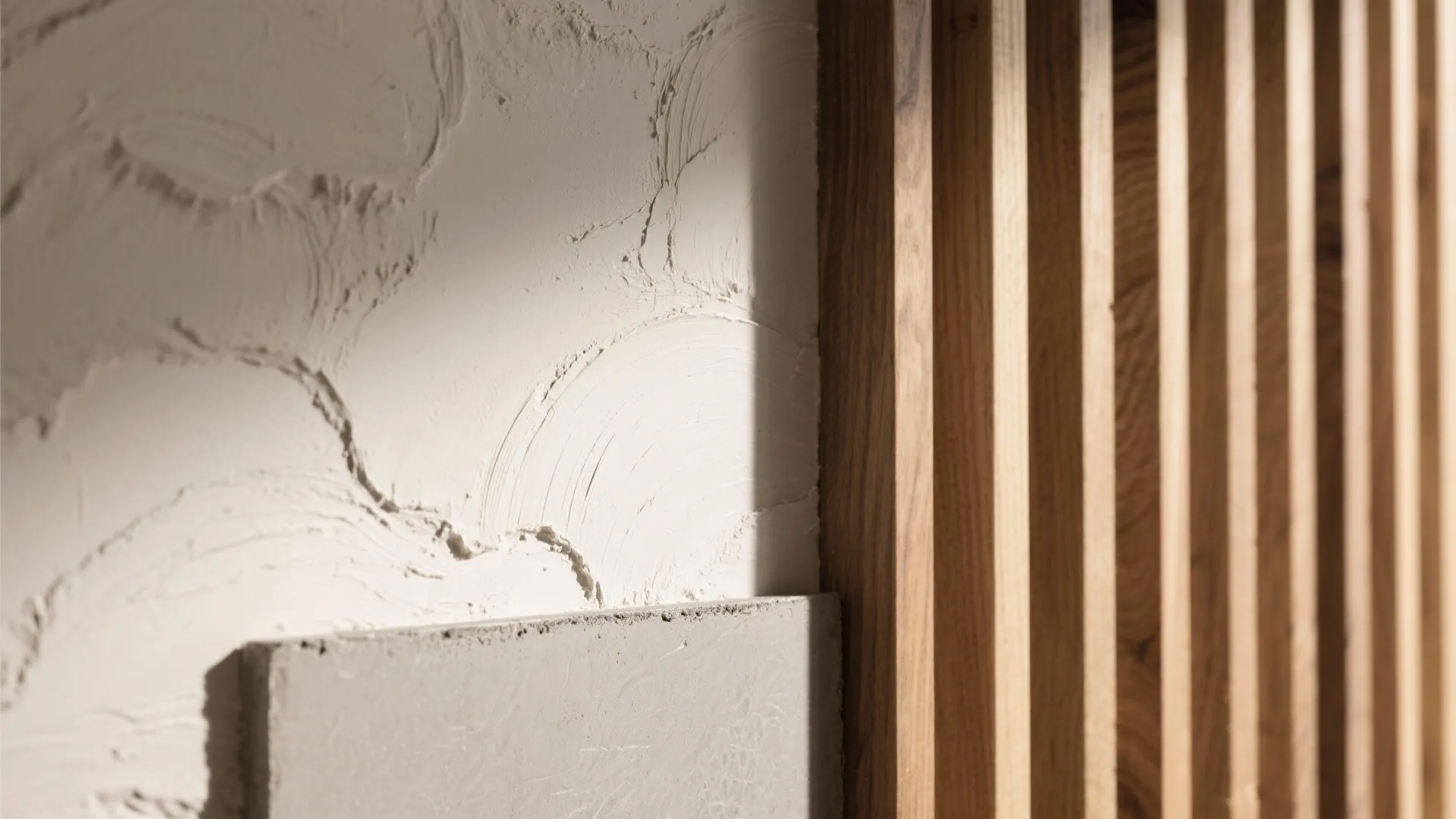 Tactile Texture: Limewash, Microcement, and Wood Slats