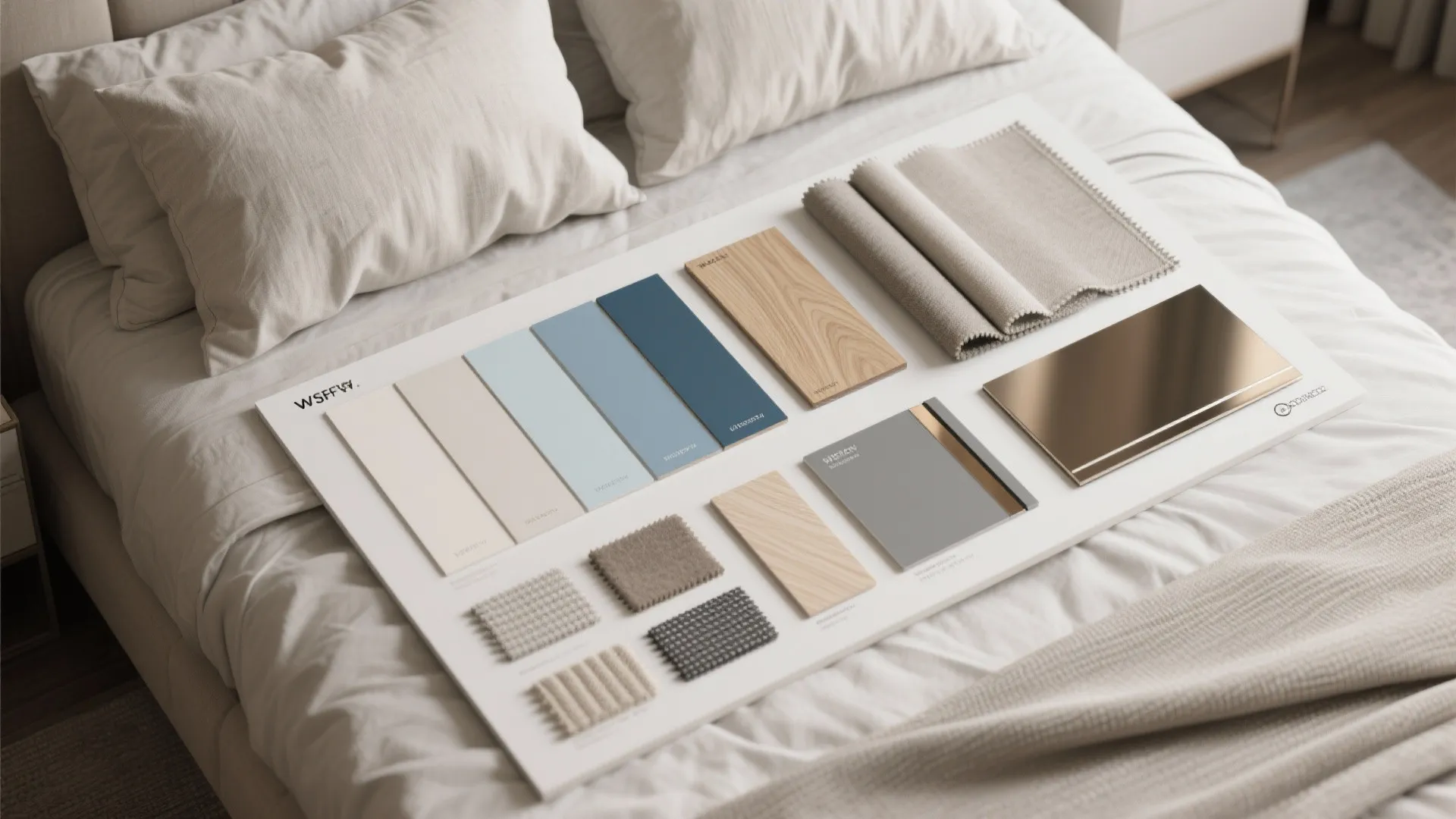 5. Thoughtful color and texture plan for restful vibes