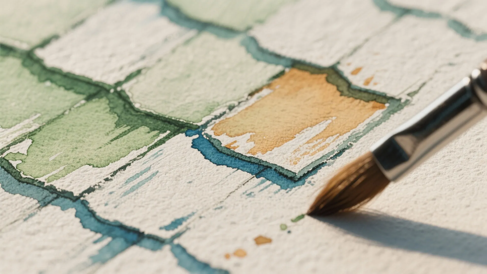 4. Textures with Dry Brush and Lifting