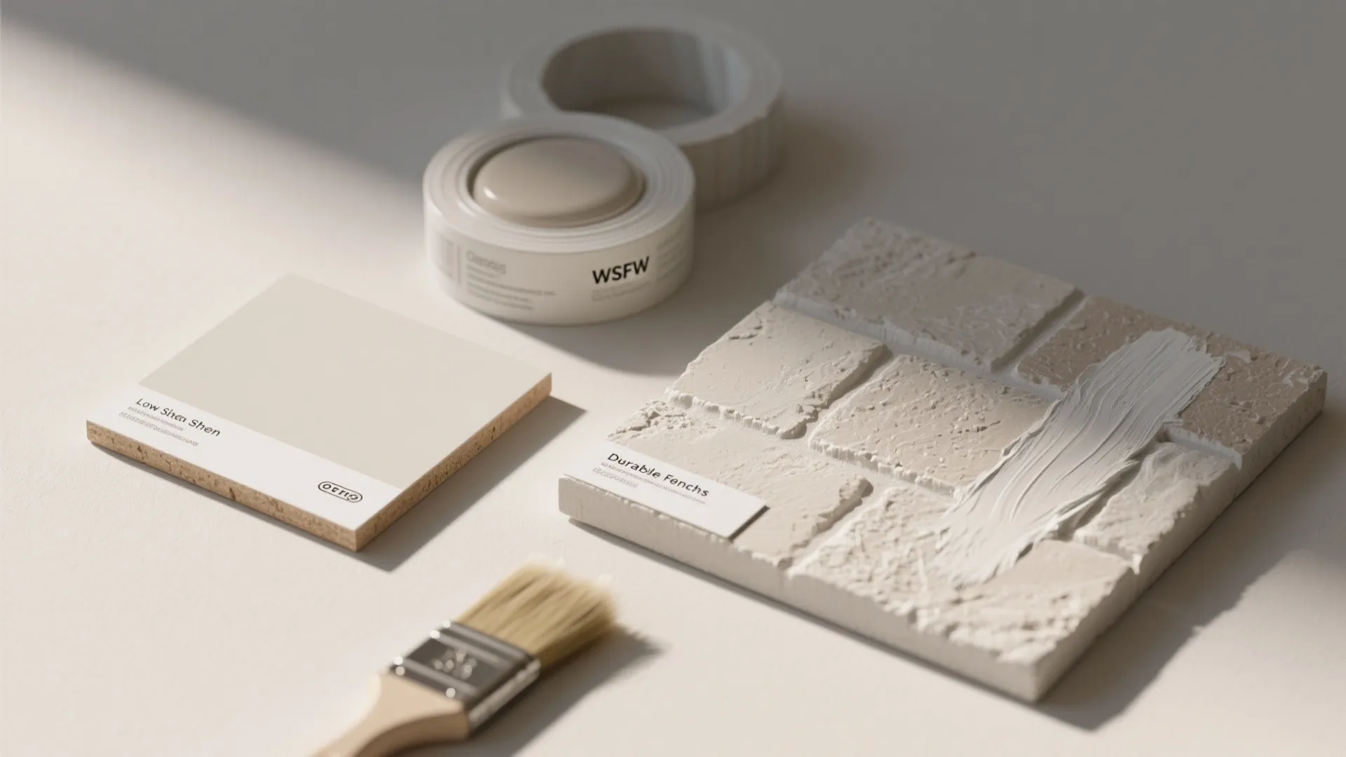 4. Subtle Texture with Two Finishes