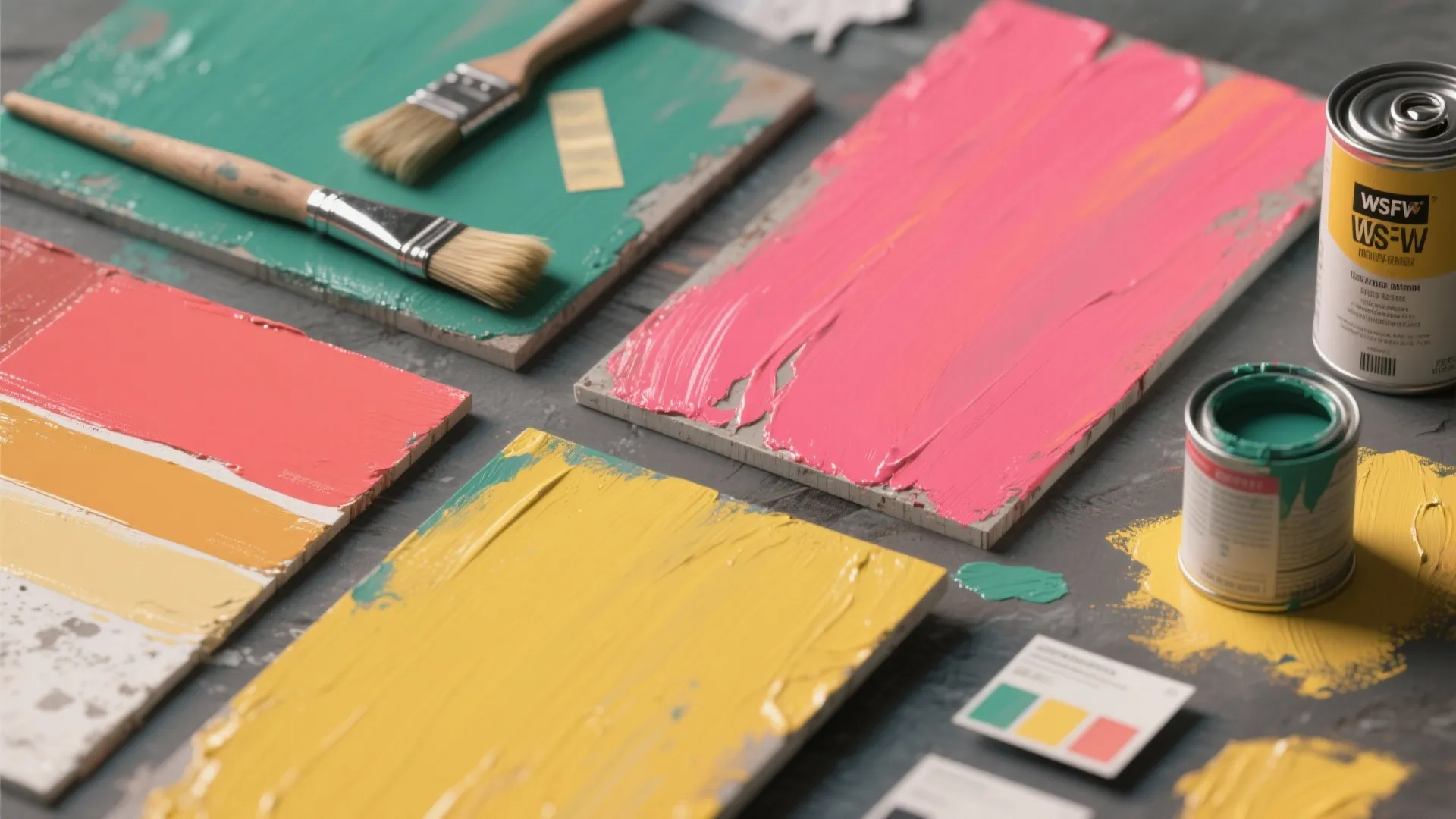 4. Use color as texture: washes, glazes, and matte layering