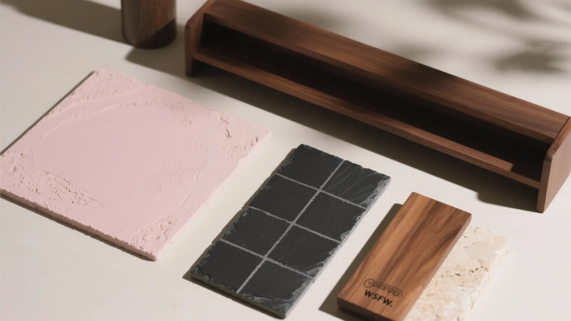 Idea 5: Texture layers—plaster, stone, and a little wood