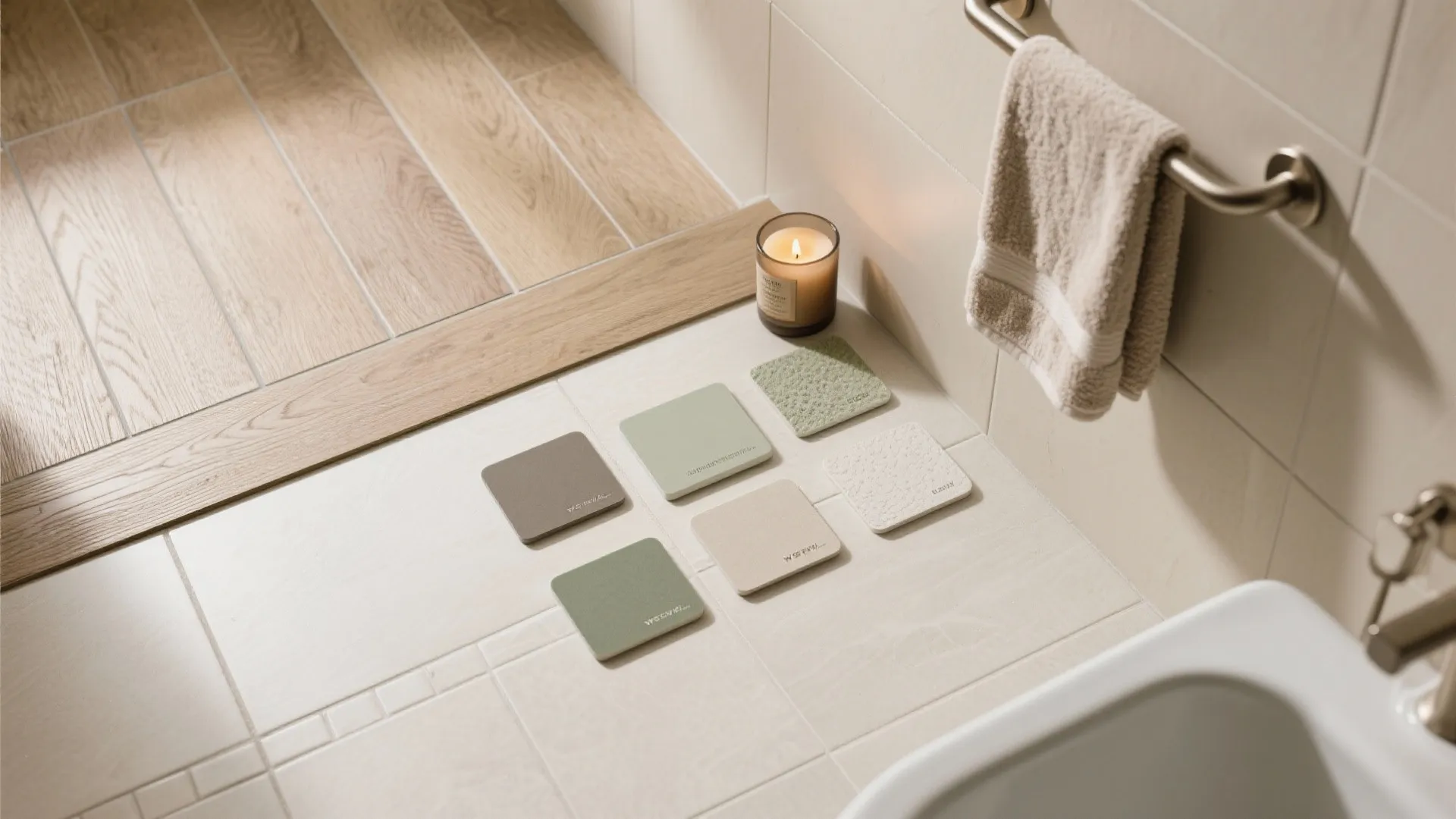 Idea 5: Choose textures that feel secure, clean easily, and age well