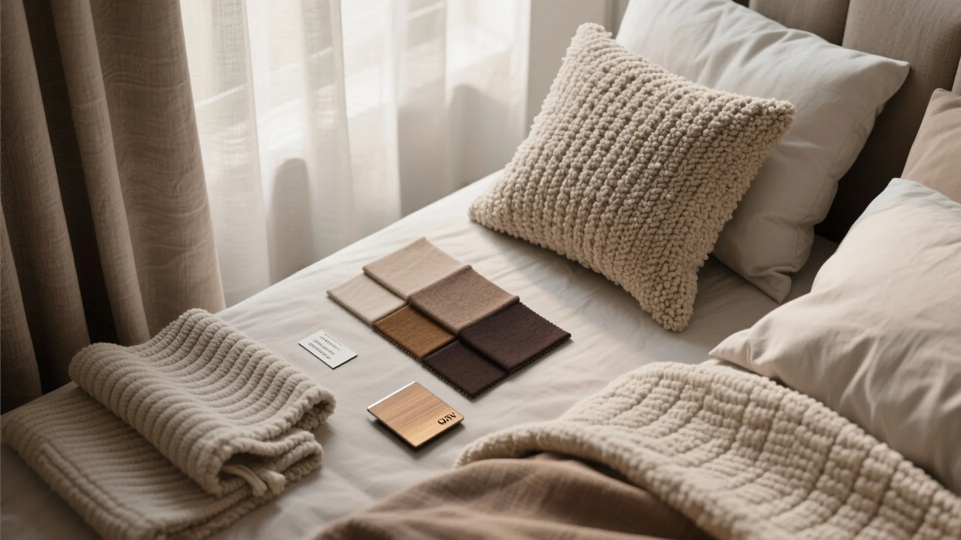 4. Textures & tonal layers beat loud patterns