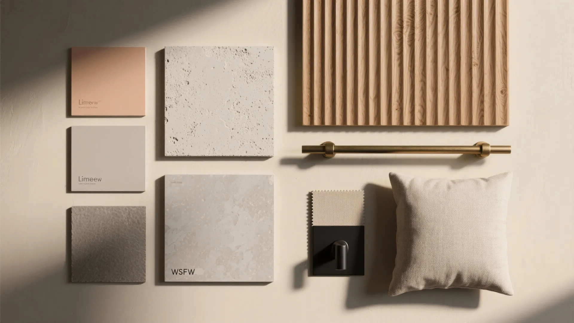 Textured finishes: limewash, microcement, and fluted panels