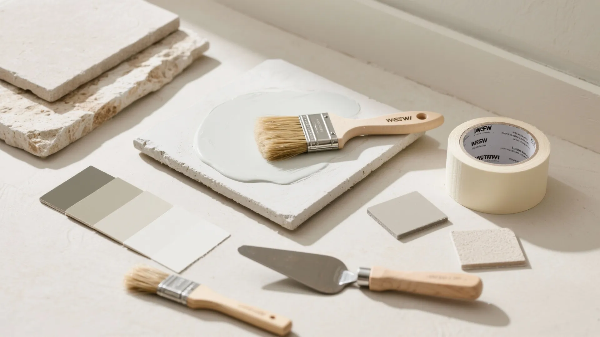 Textured Finish: Microcement or Limewash