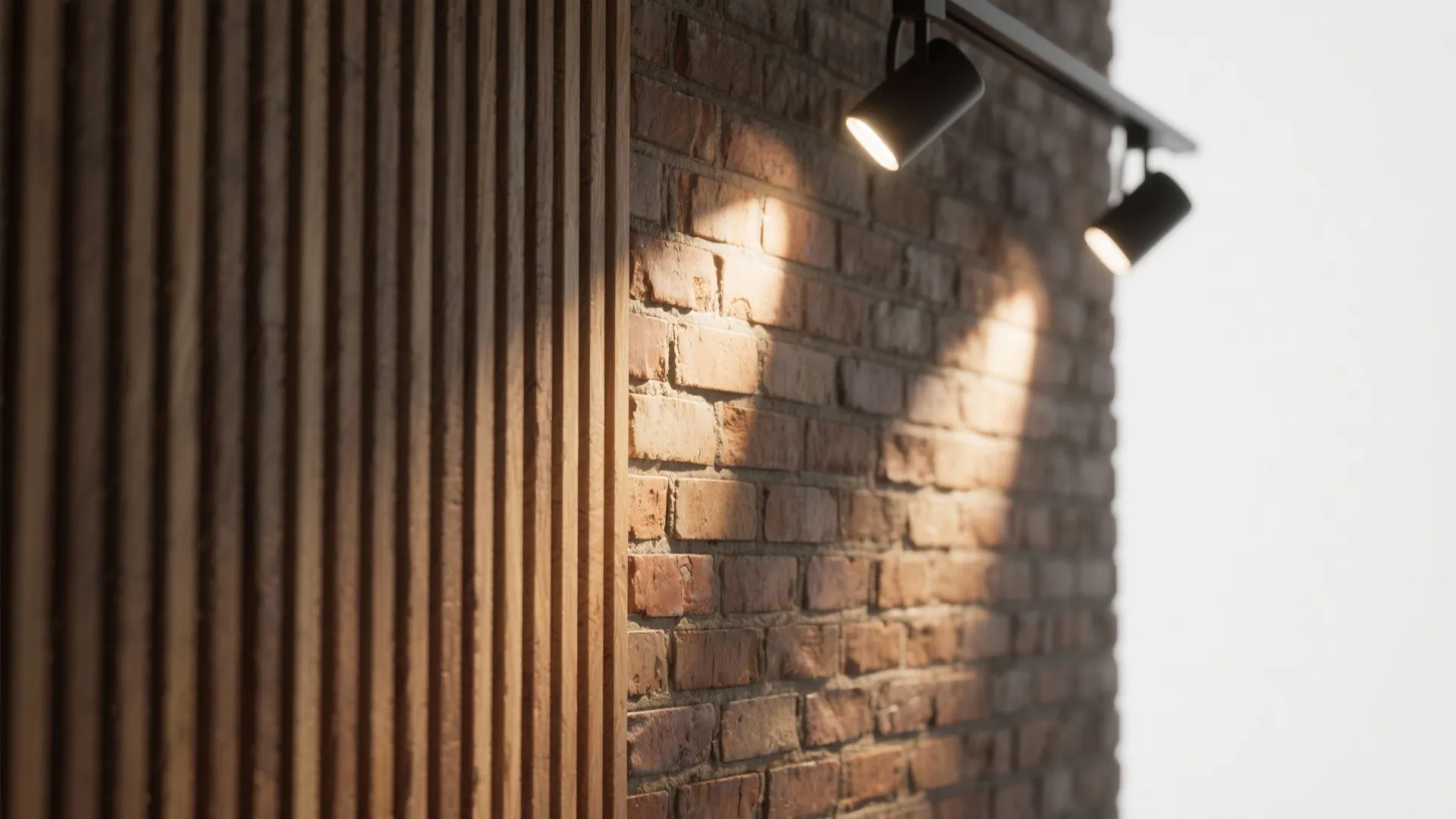 4. Highlight textures on a feature wall