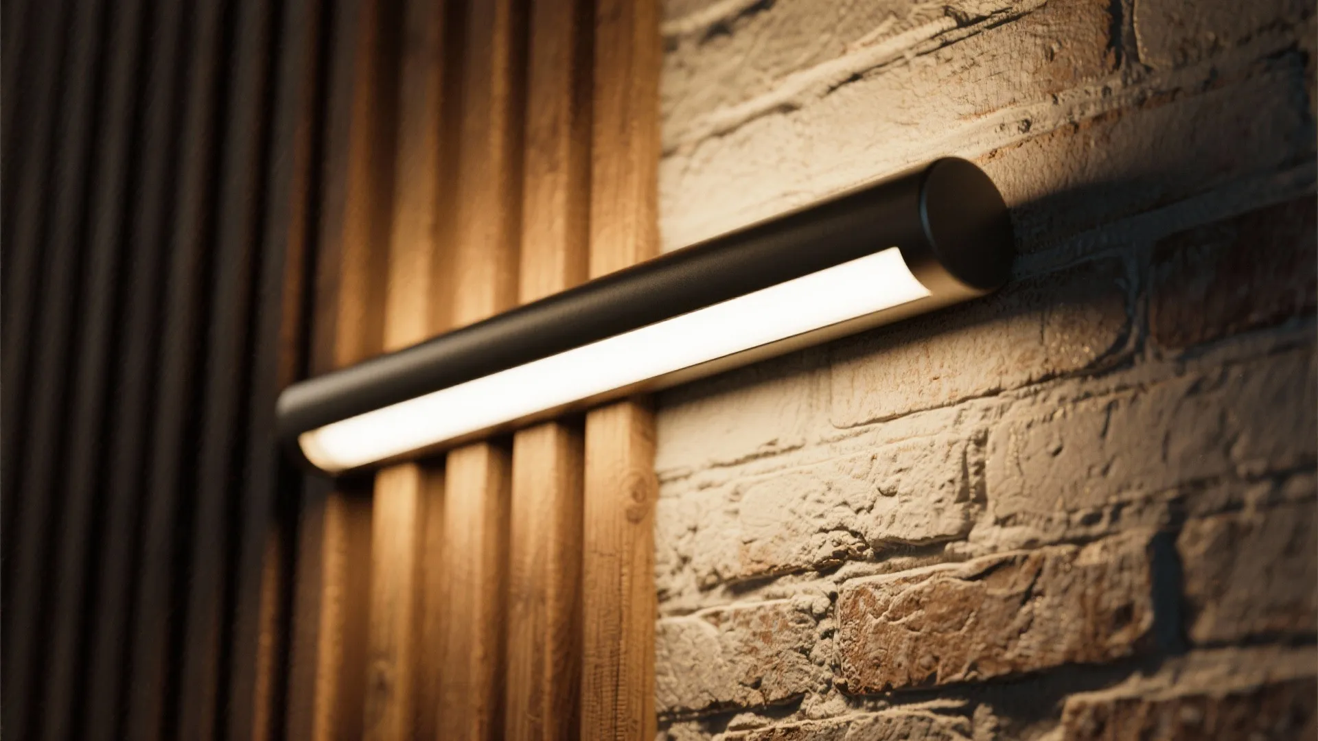 5. Accent grazing on texture walls