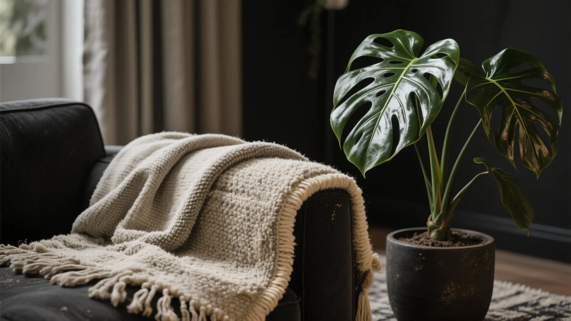 5. Add texture and a touch of green