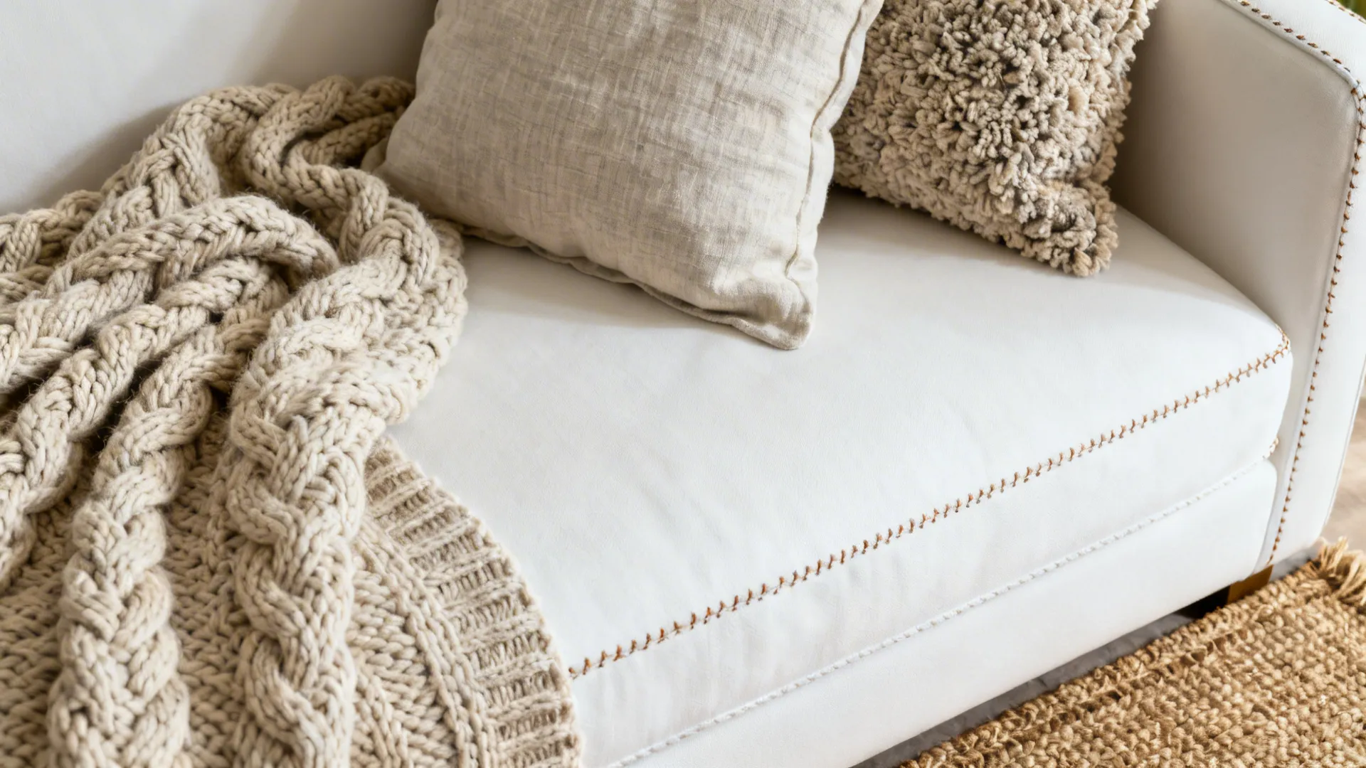 1. Layer with Textures and Natural Fibers