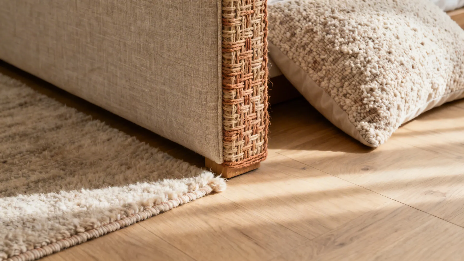 Warm Minimalism with Textural Layers