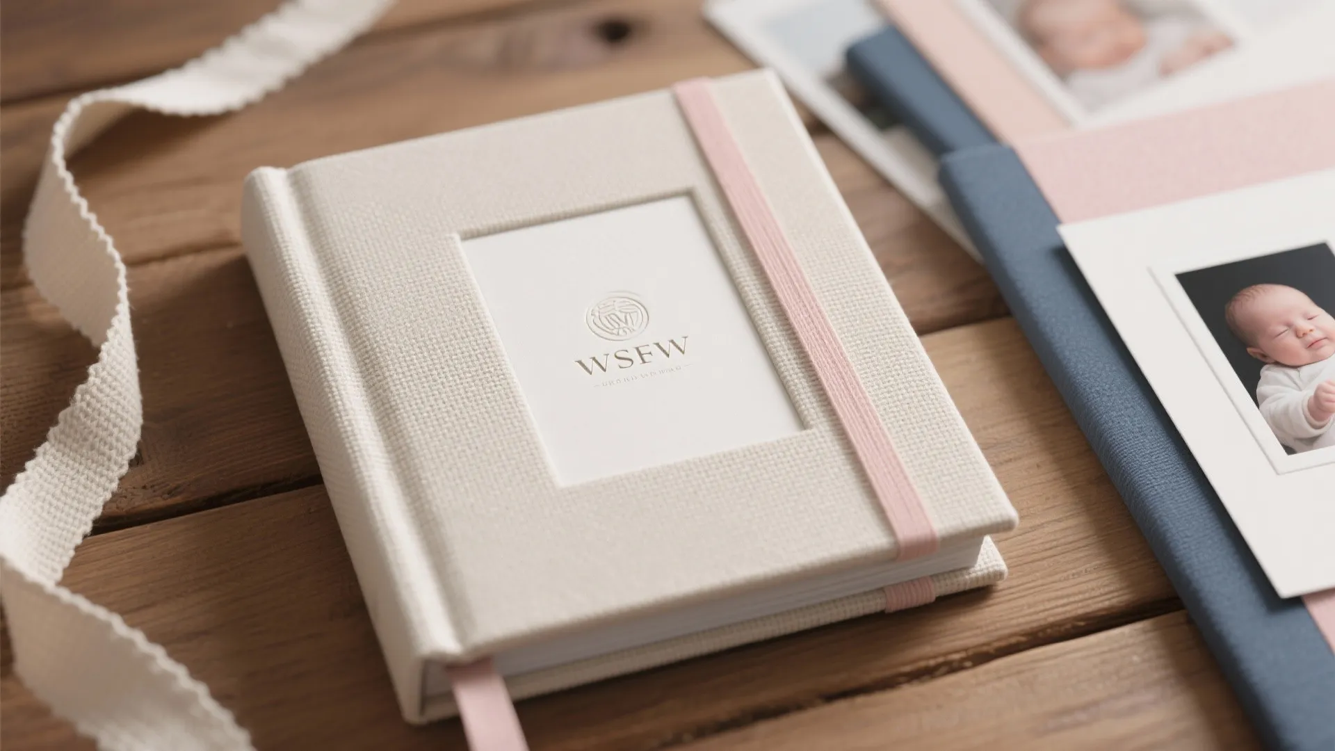 Texture Play: Fabric, Wood, and Letterpress