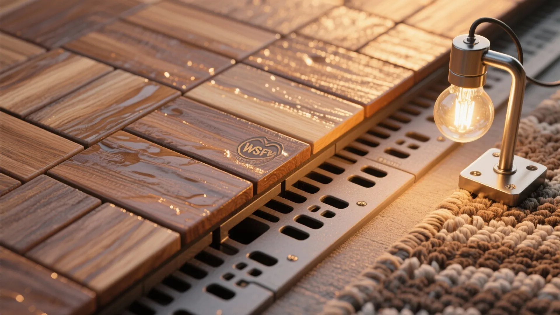 Warm textures and lighting that stand up to coastal life