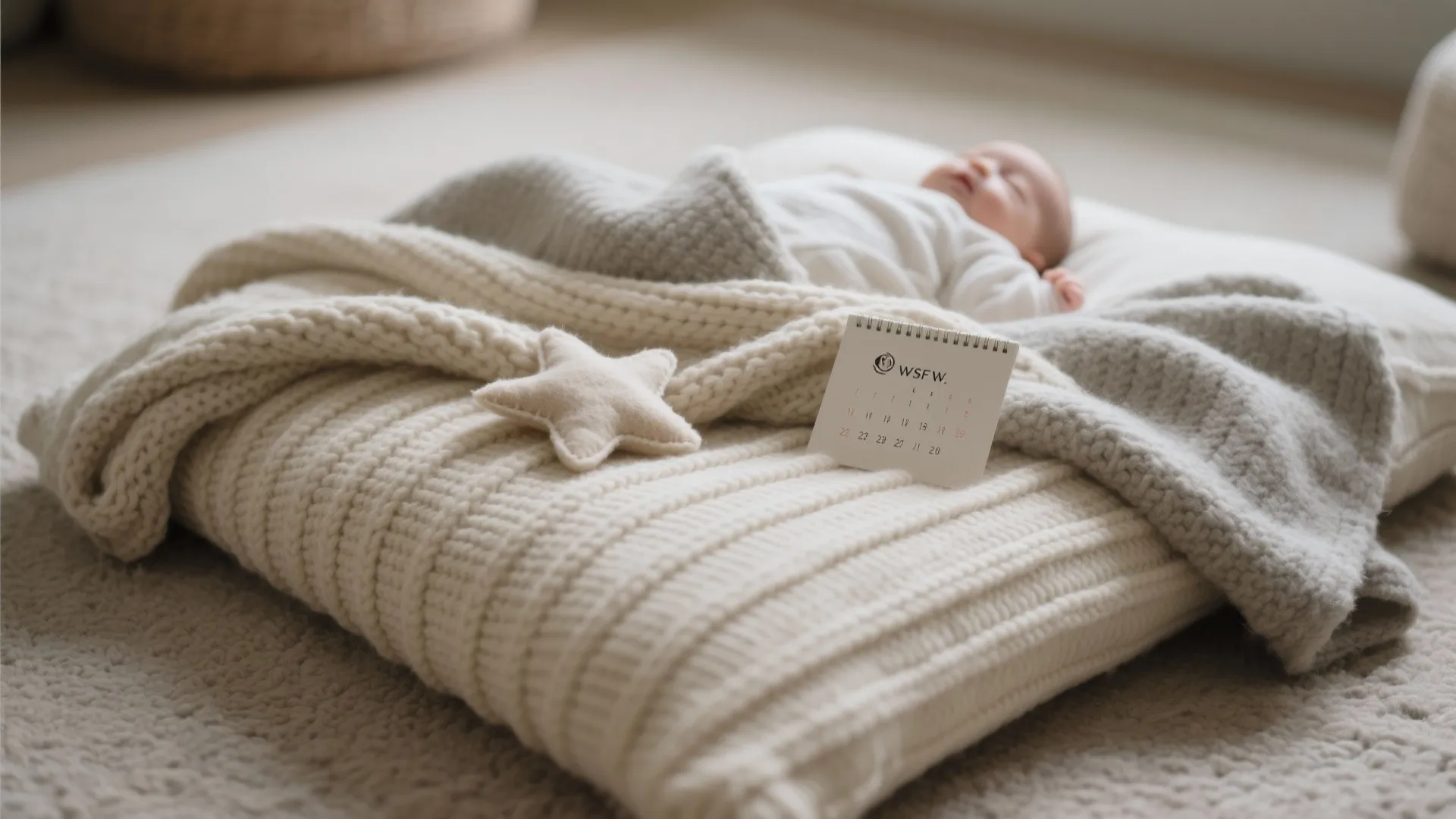 3) Cozy Textures: Knits, Baskets, and Floor Nests